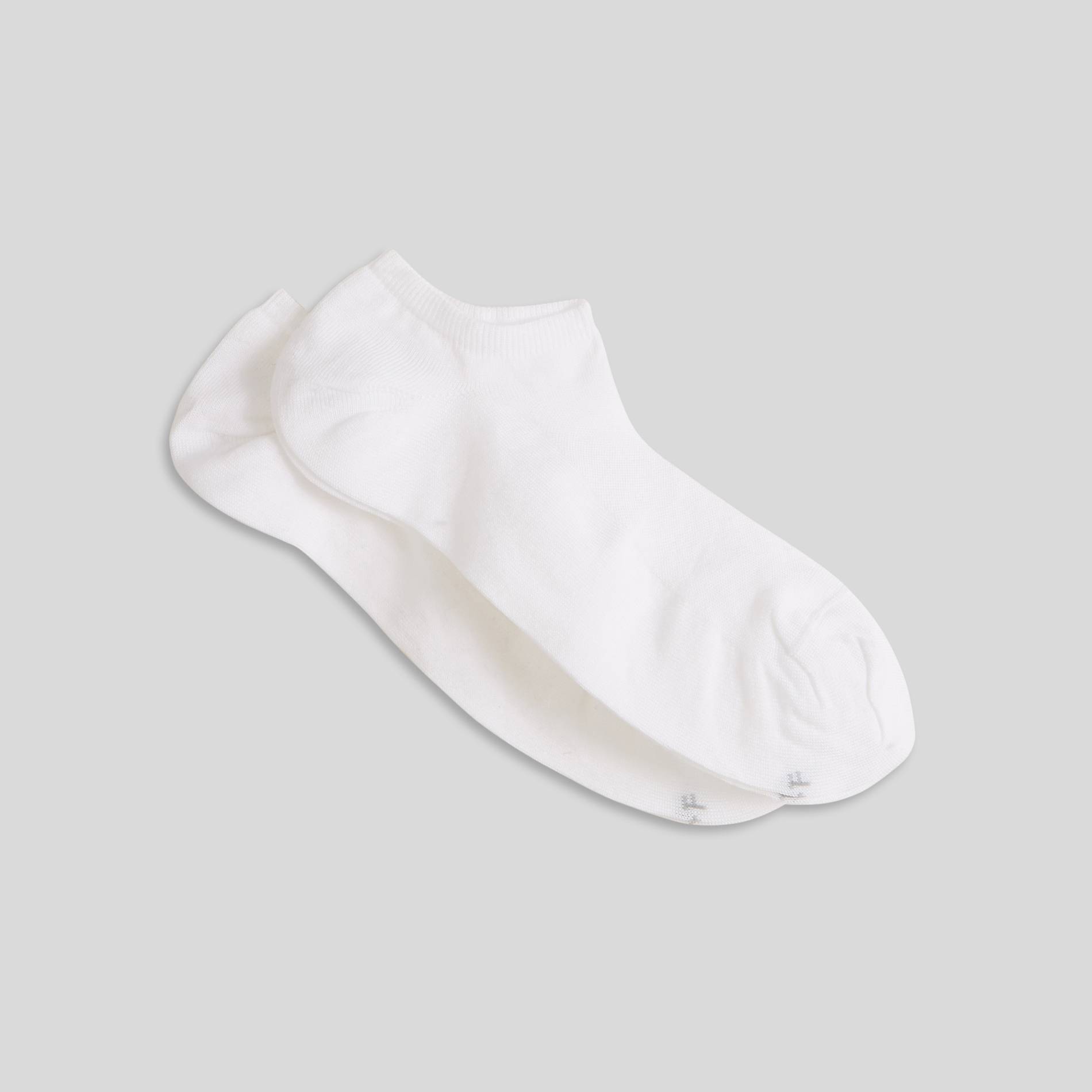 Lot de 2 paires de socquettes en fil d'écosse Bleuforêt, Blanc, swatch image