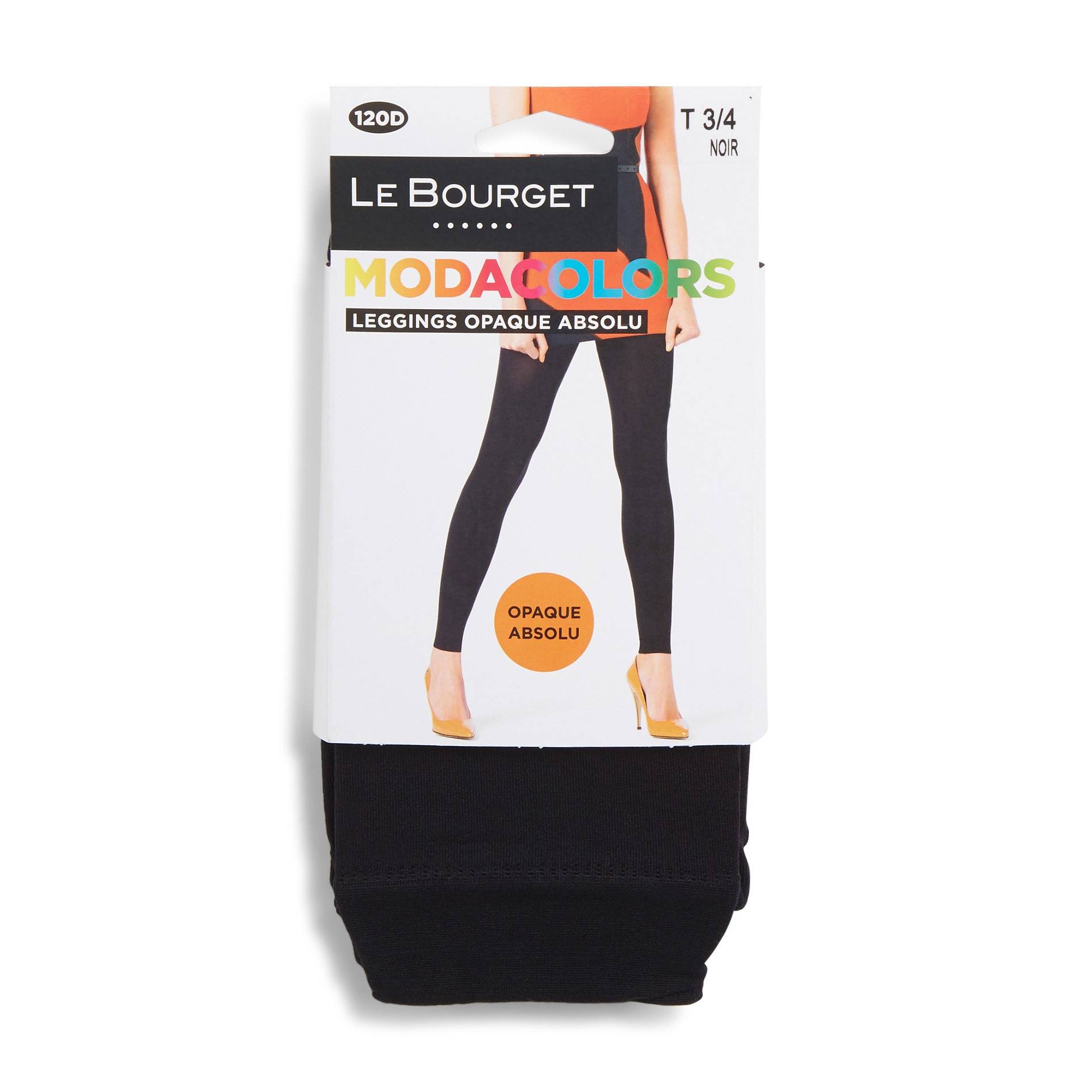LEGGING  MODA COLORS, Noir, large image number 0