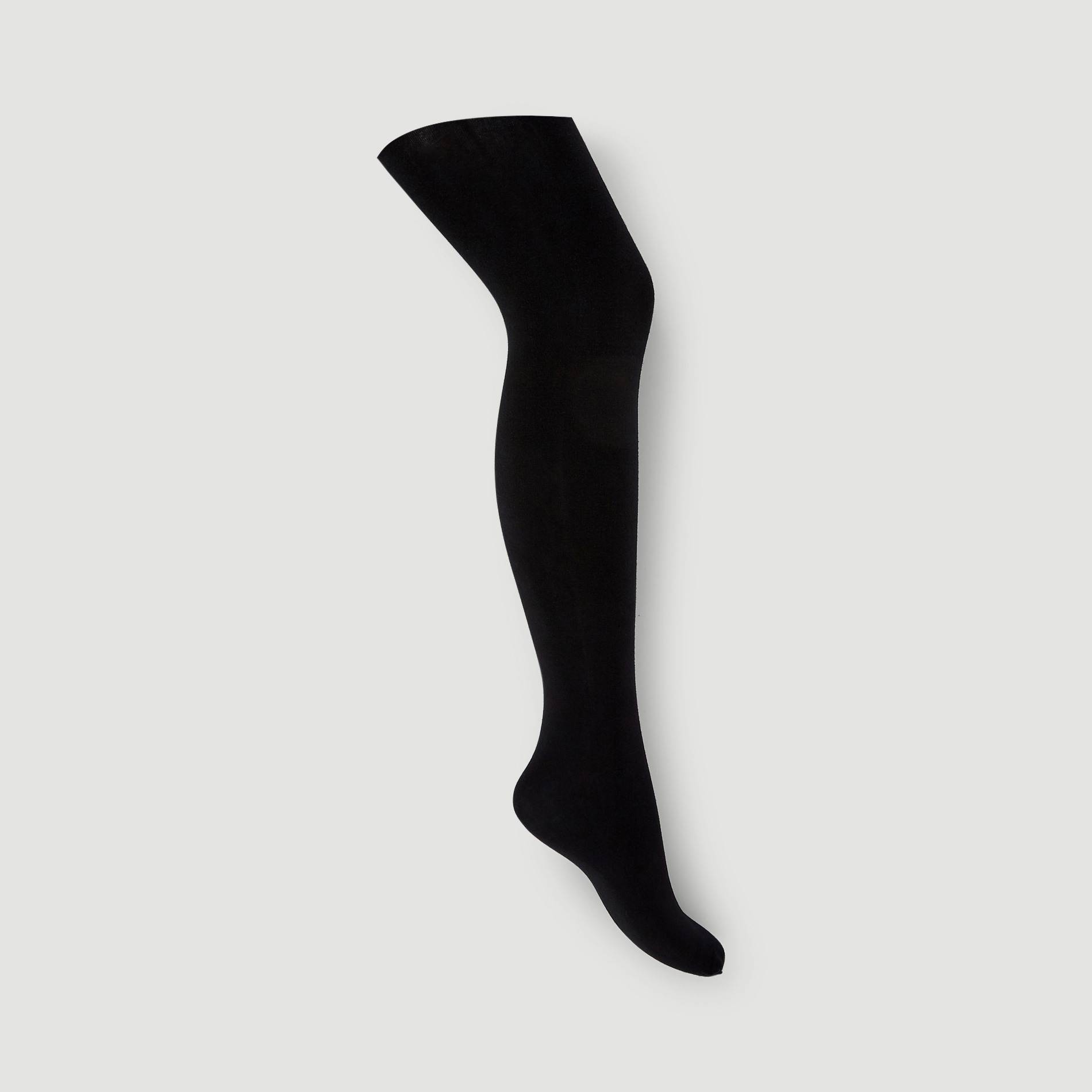 Collant chaud opaque Le Bourget, certifi&eacute; OEKO-TEX, Noir, large image number 1