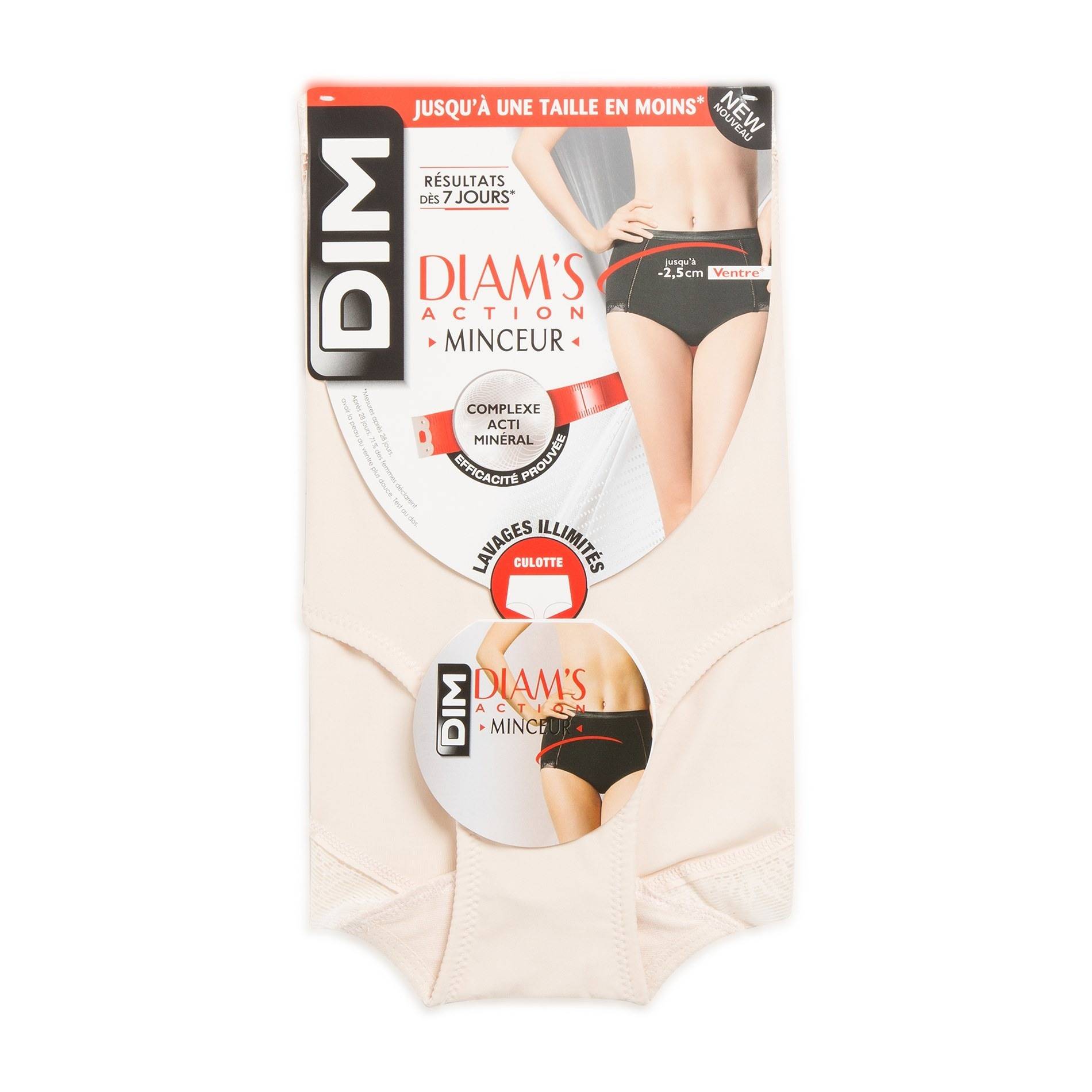 Culotte ventre plat DIM, Beige, large image number 0