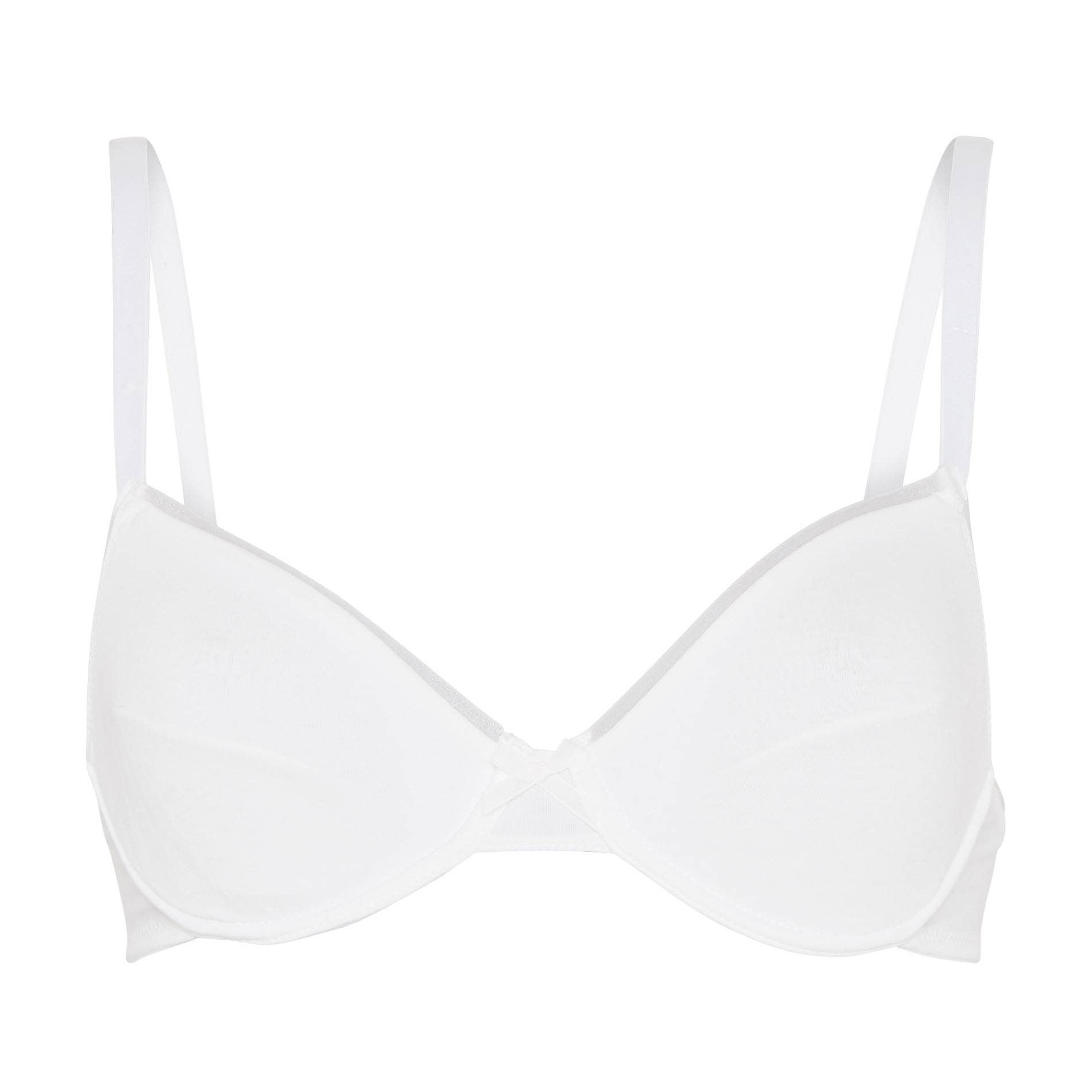 Soutien-gorge corbeille balconnet contenant du coton BIO GOTS, Blanc, large image number 2