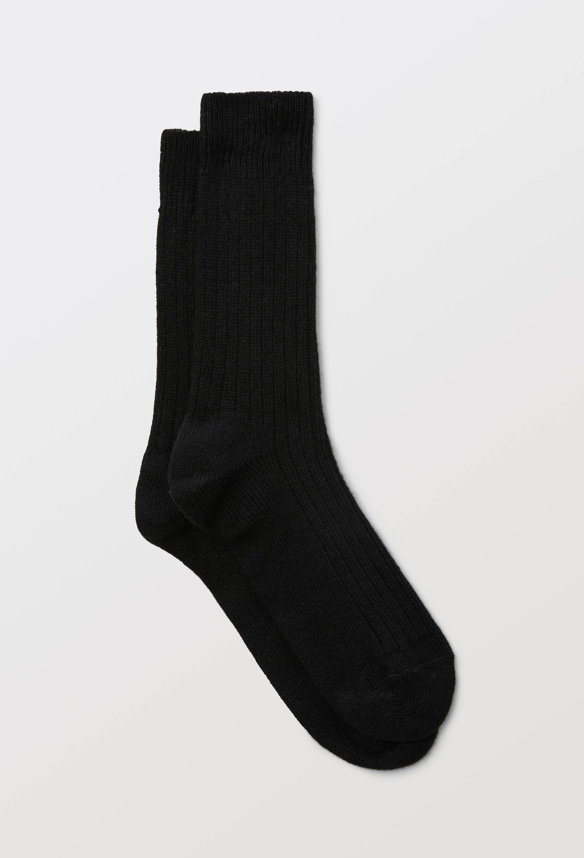 Paire de chaussettes en cachemire, Noir, large image number 0