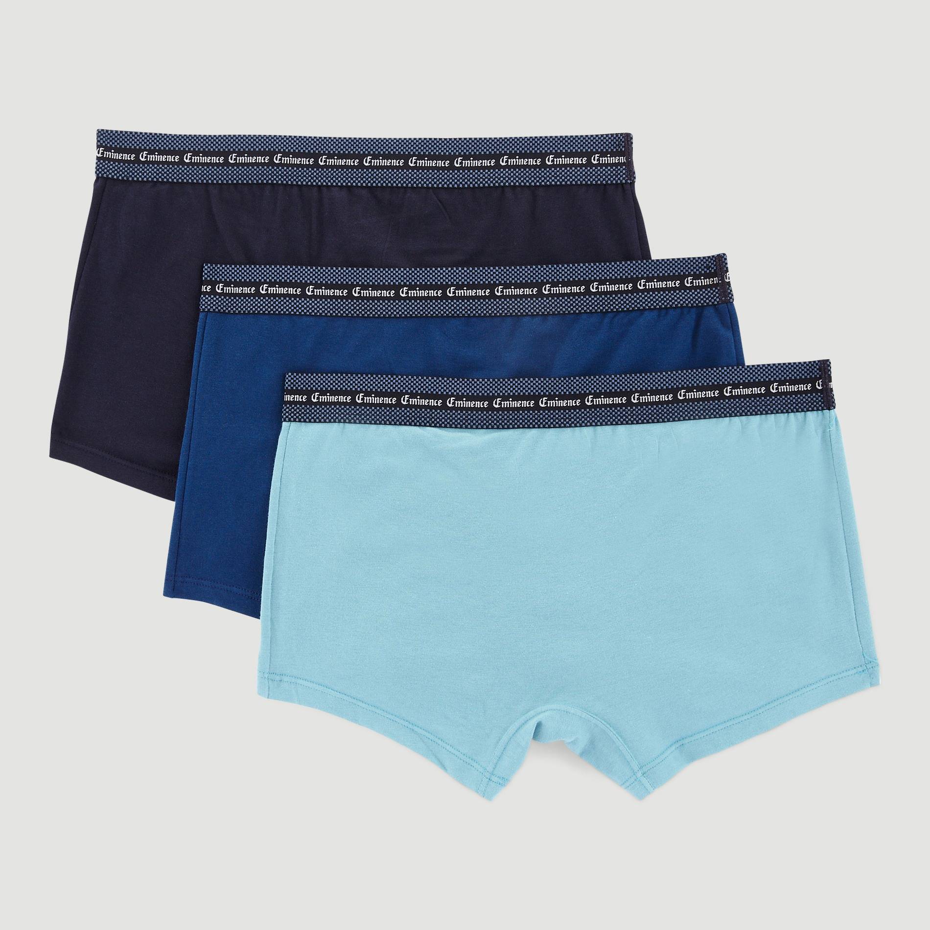 Lot de 3 boxers - EMINENCE, Marine, large image number 2.0