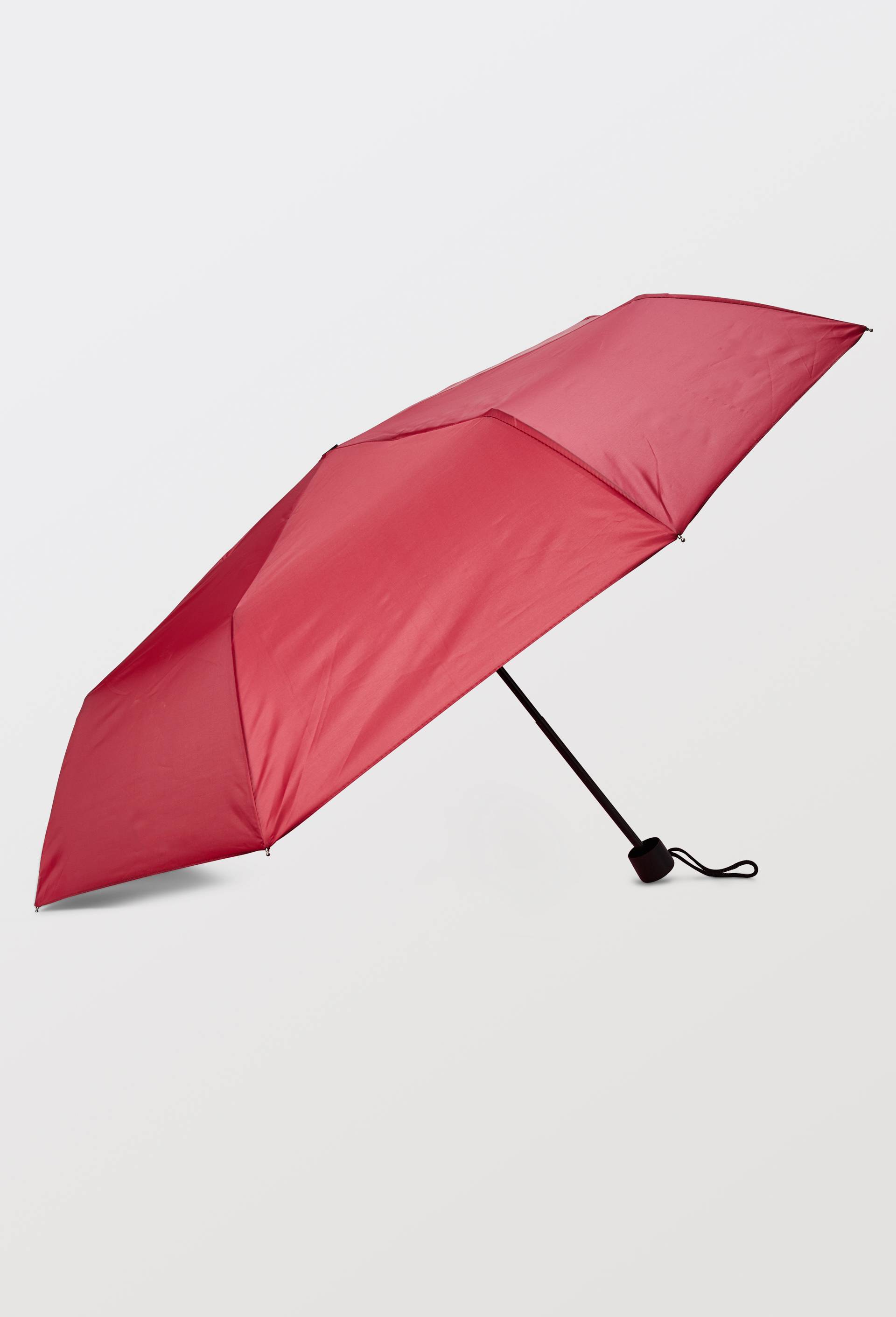 Parapluie  manuel petit format uni, Rouge, large image number 1