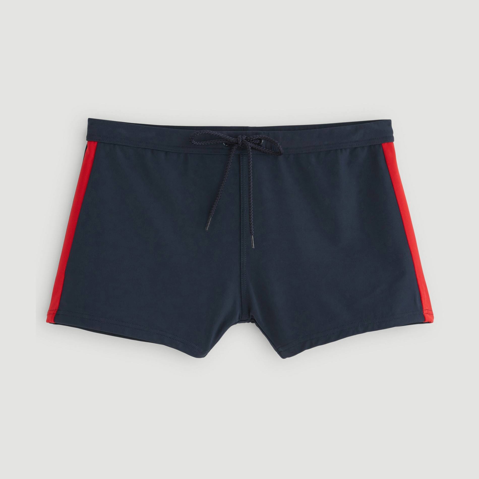 Boxer de bain bicolore, certifi&eacute; OEKO-TEX, Bleu fonc&eacute;, large image number 0
