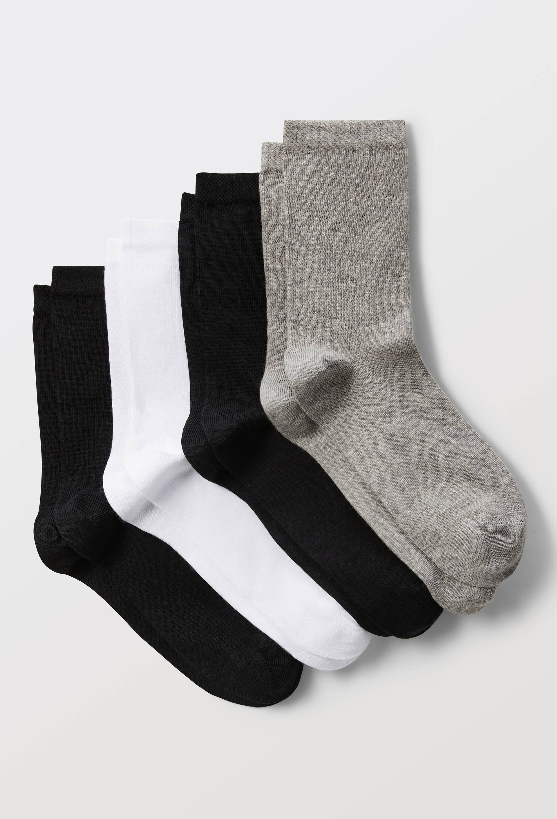 Lot de 4 paires de chaussettes en coton, Multicolore, swatch image