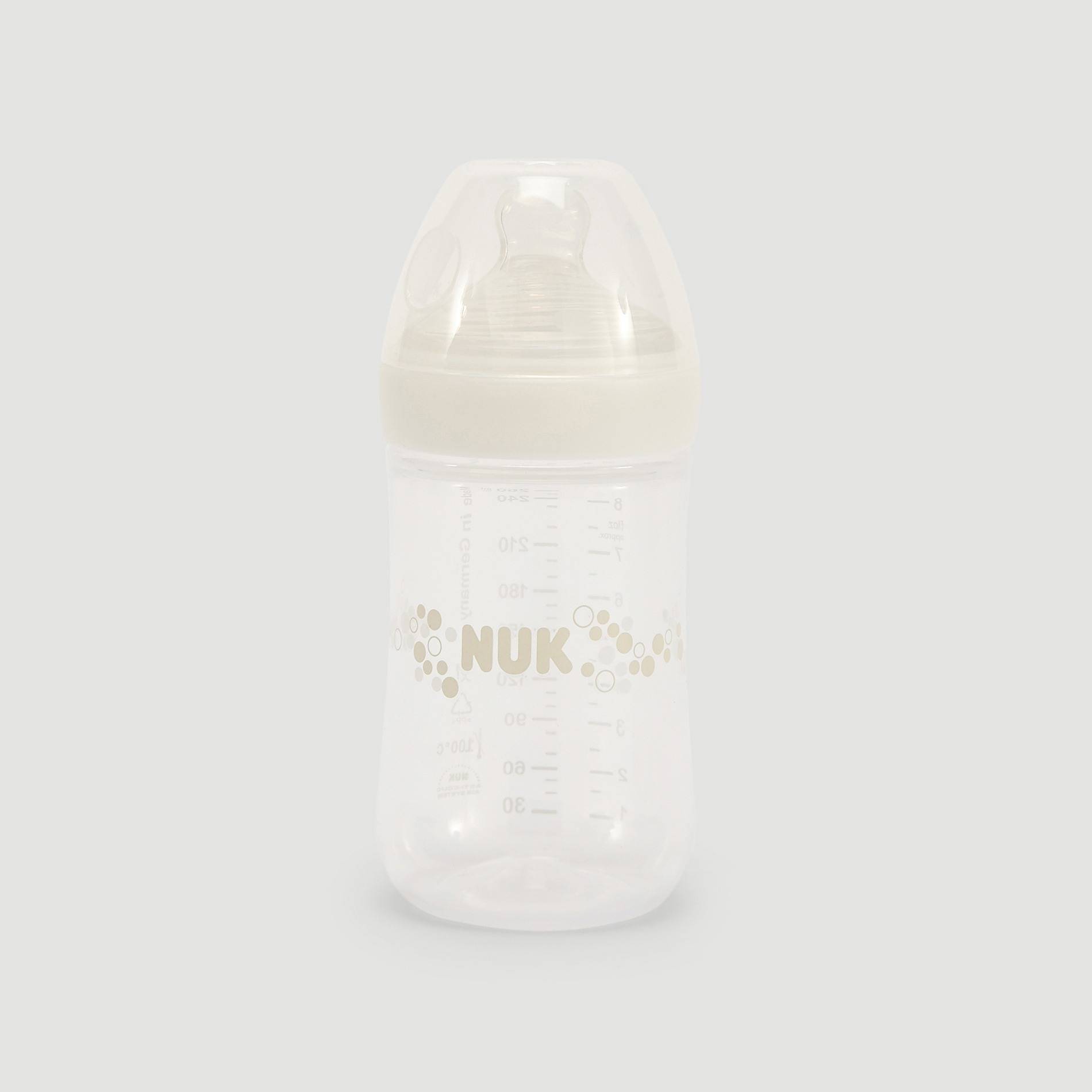 Biberon nature sense 260 ml, Blanc, large image number 0