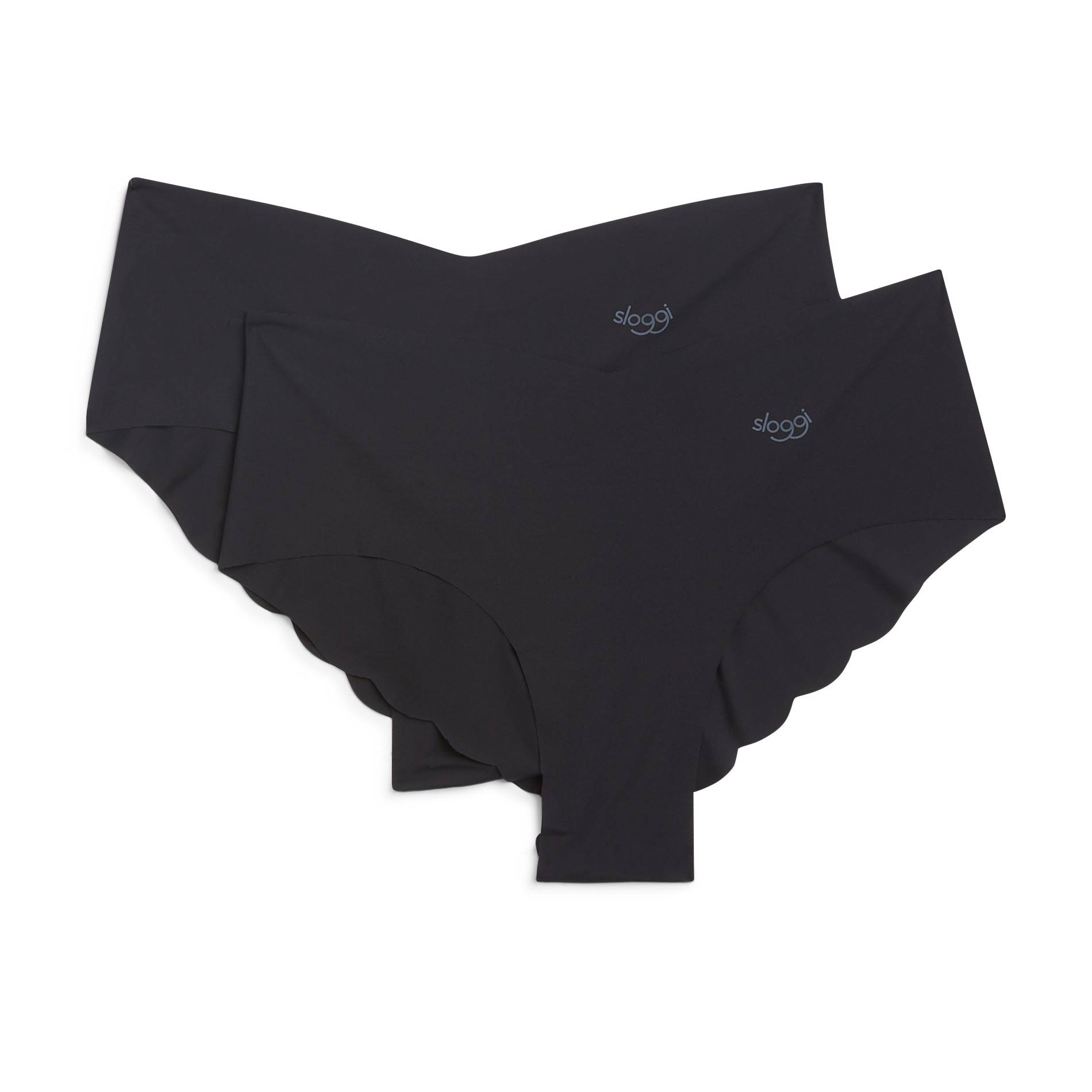 Shorty x2 zéro microfibre Sloggi, Noir, large image number 1.0