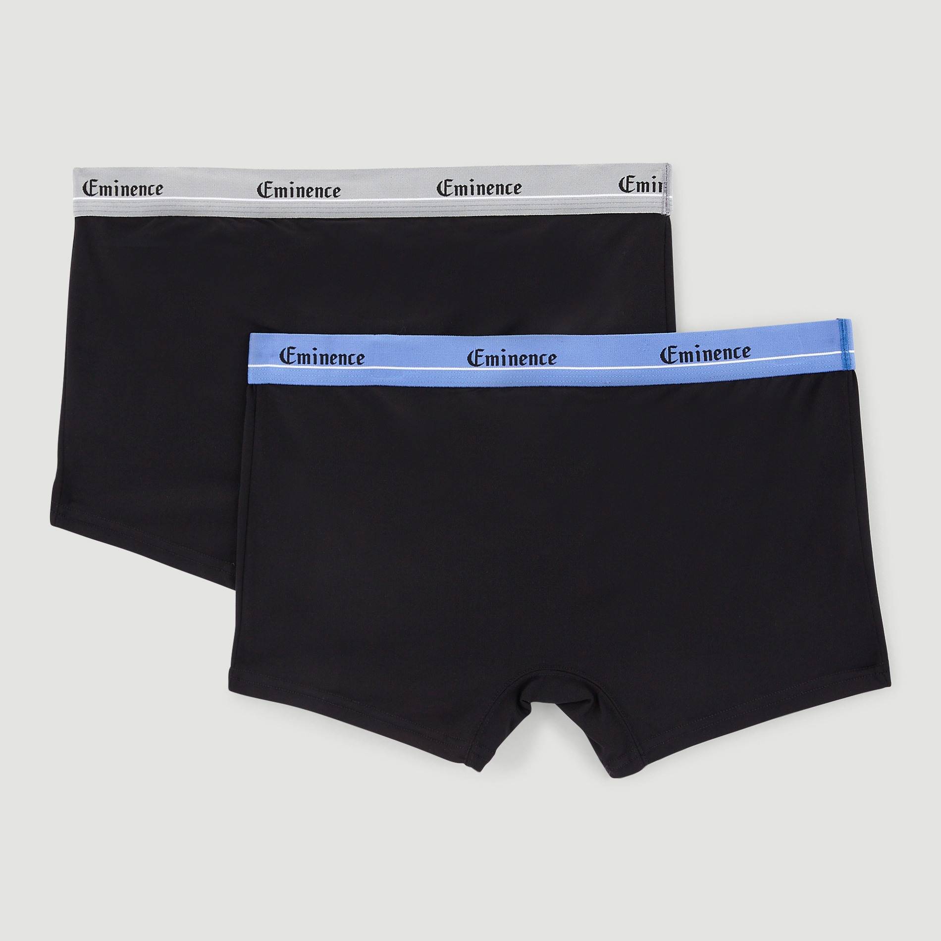 Lot de 2 boxers en microfibre, Noir, large image number 2