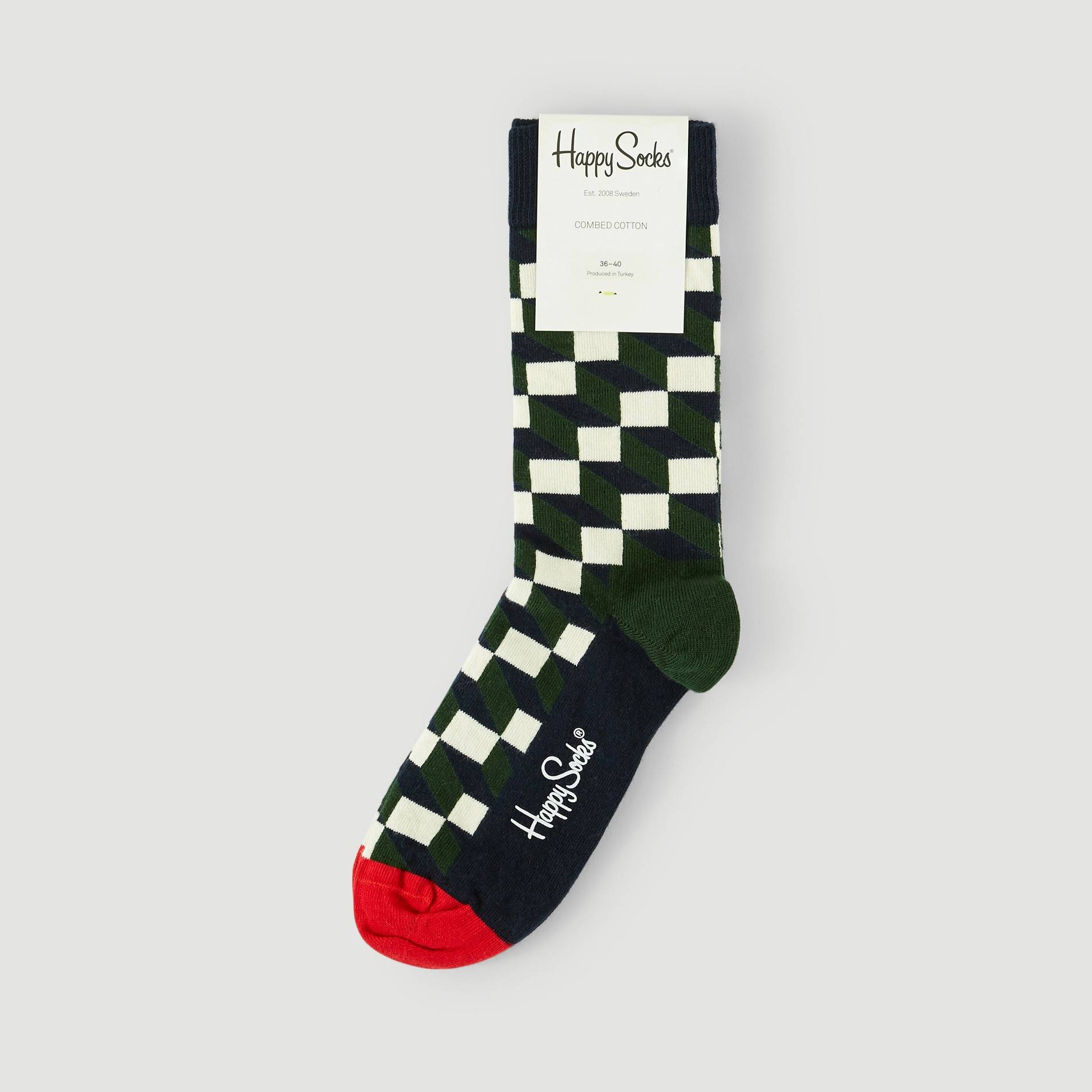 Chaussettes effet 3D, Vert, large image number 0.0