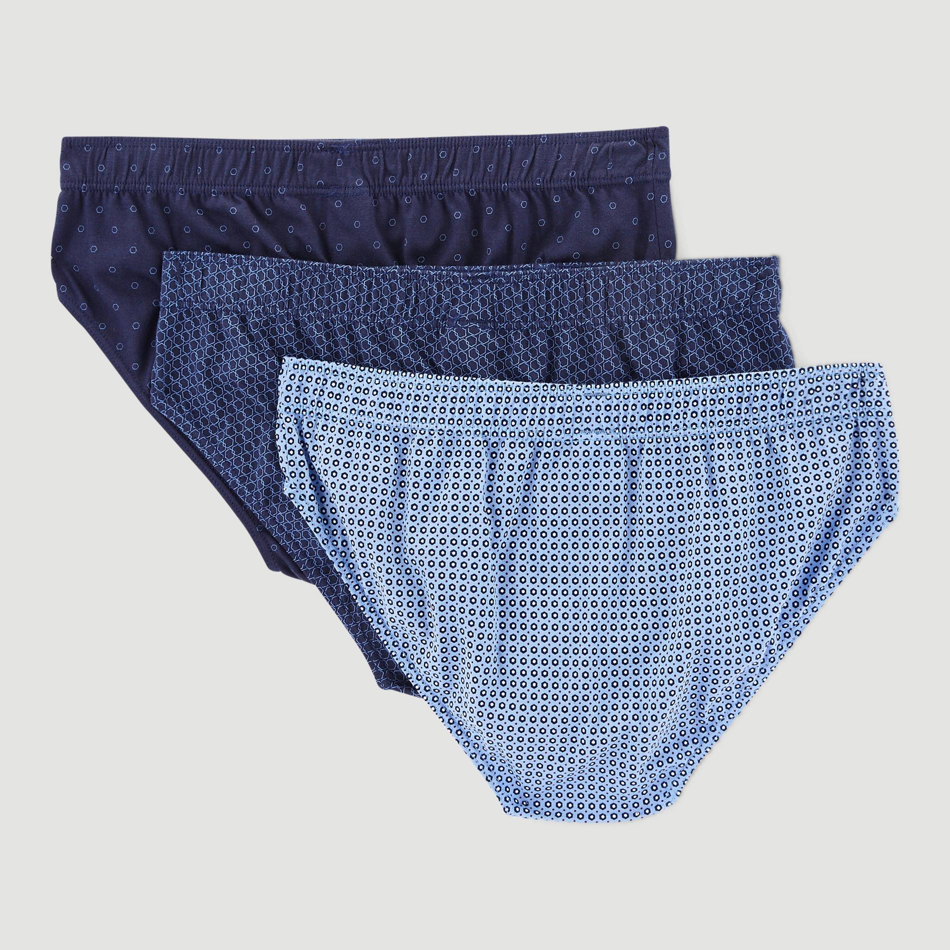 Lot de 3 slips taille basse - EMINENCE, Marine, large image number 2