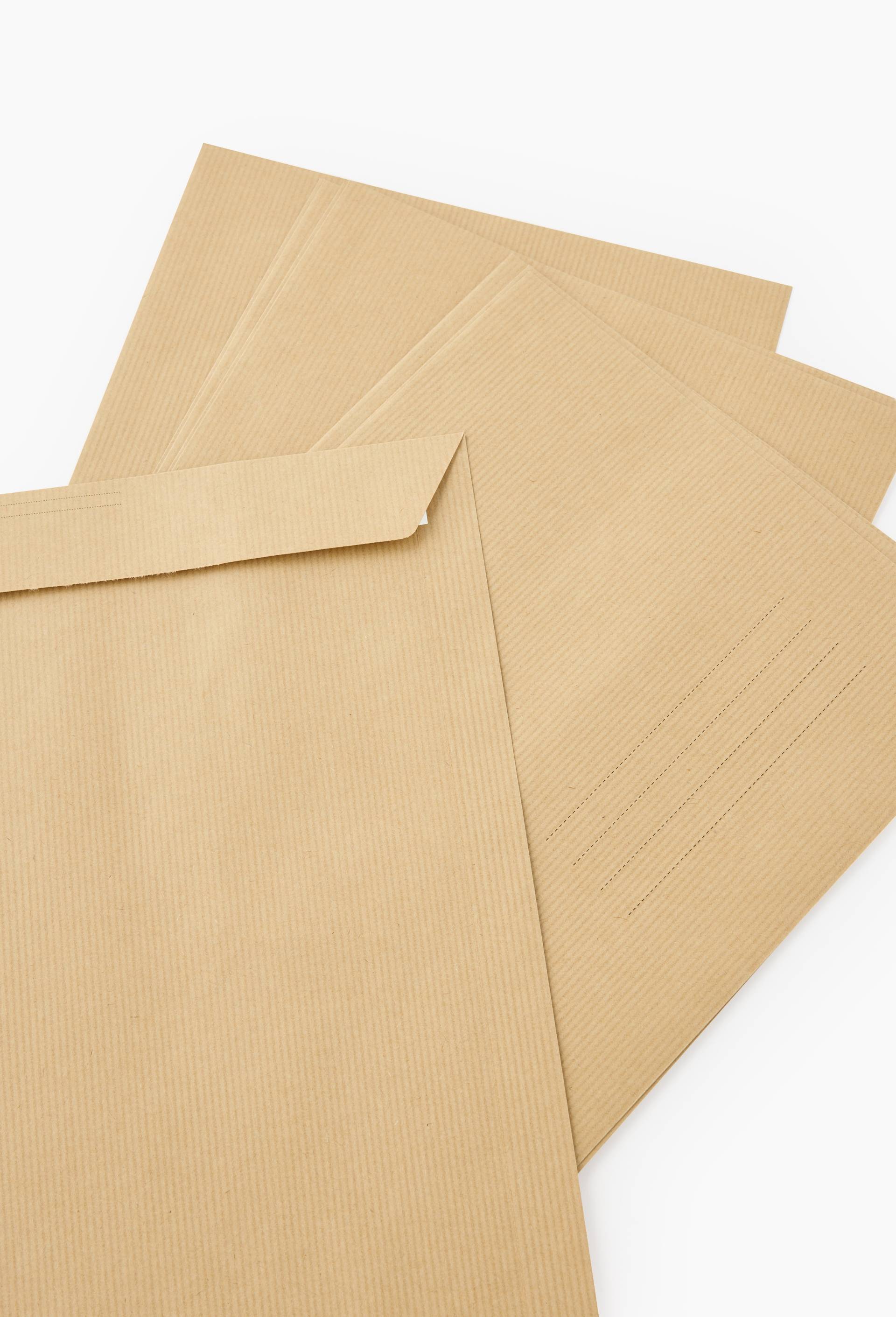 10 enveloppes kraft 22,9x32,4cm, , large image number 1