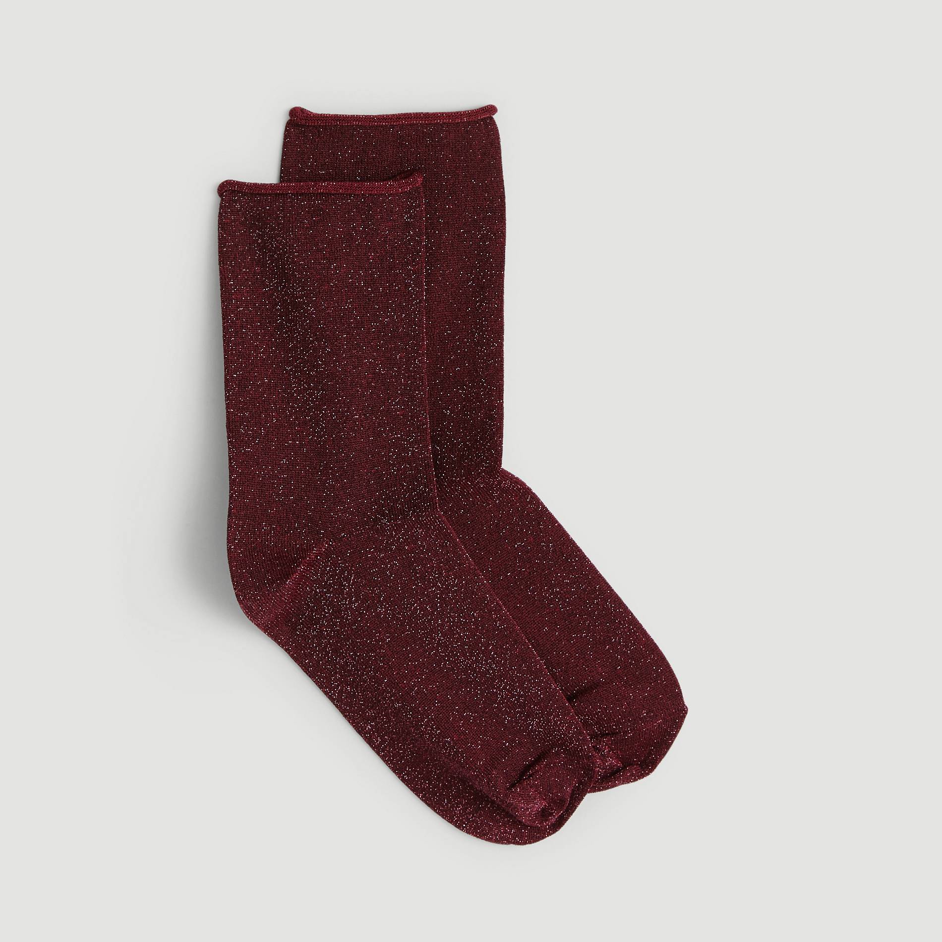 Chaussettes lurex, Cuivre, large image number 1