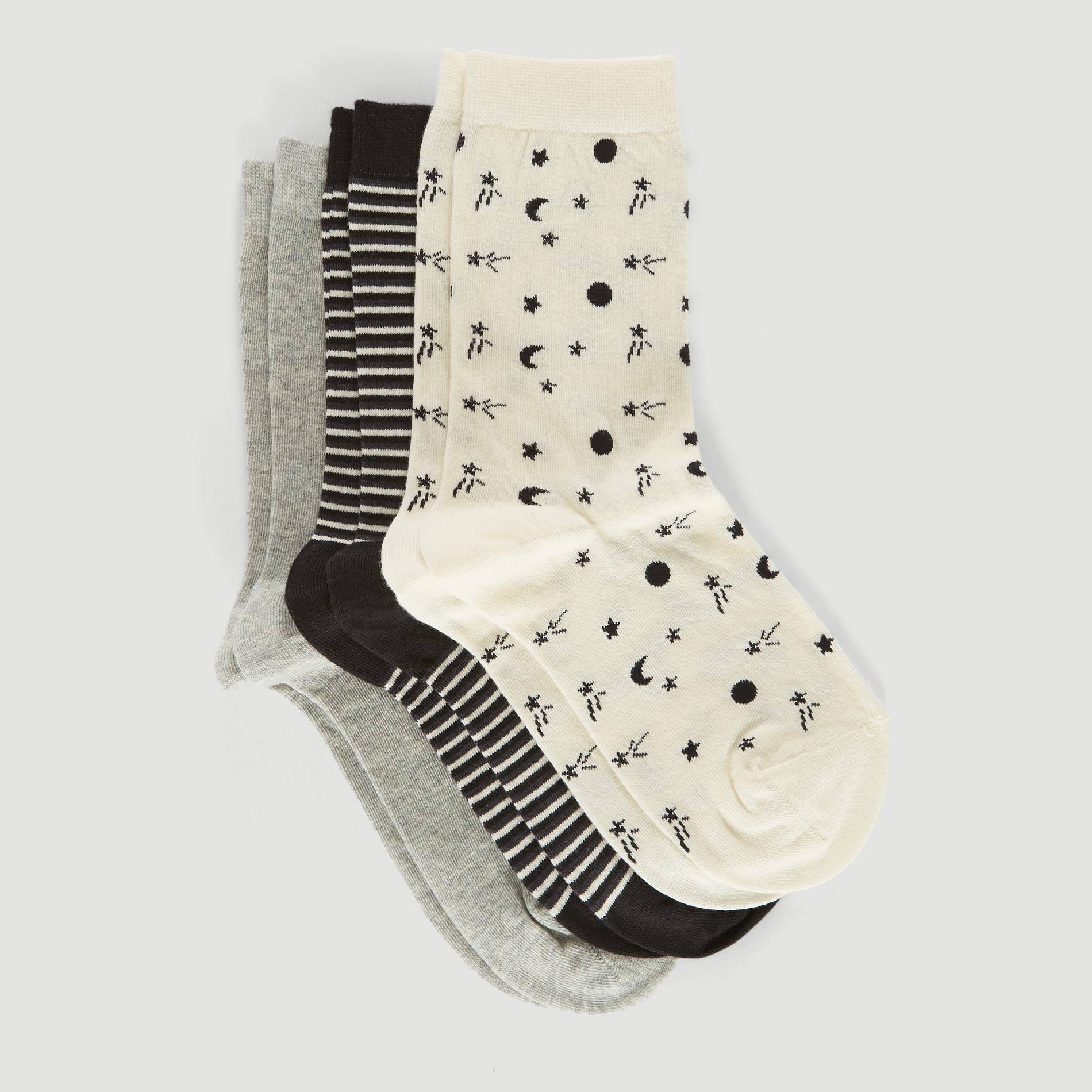 Chaussettes, Ecru, large image number 1