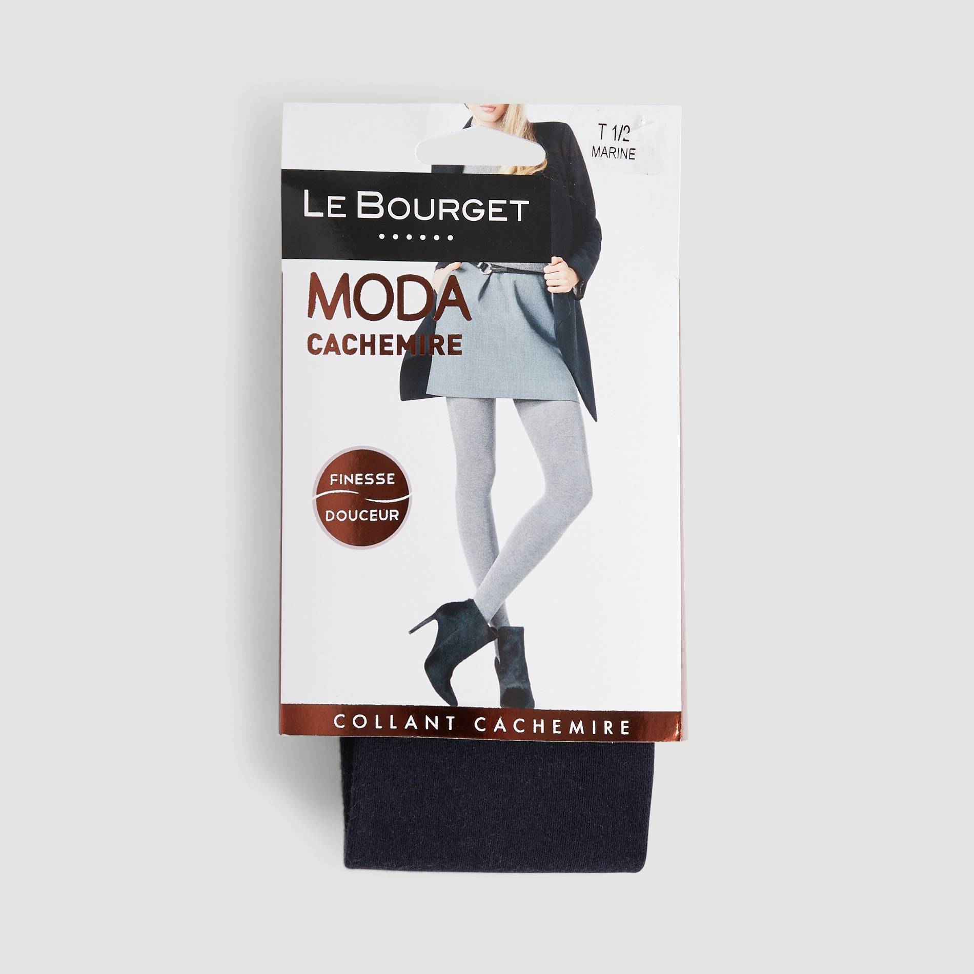 Collant chaud opaque Le Bourget, certifi&eacute; OEKO-TEX, Bleu fonc&eacute;, large image number 0