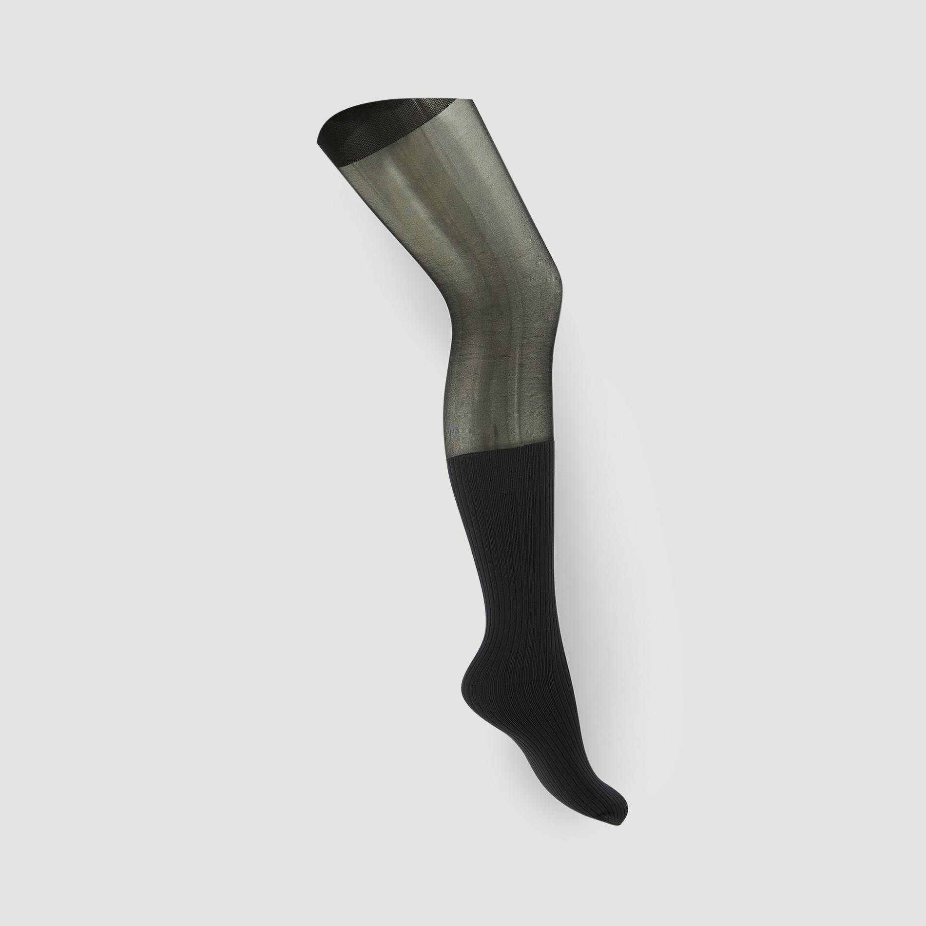 Collants spécial bottes, Noir, large image number 1