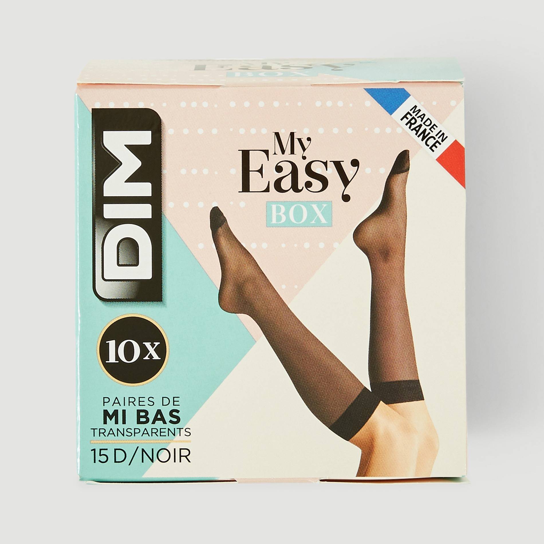 Mi-bas my easy box, Noir, large image number 0.0