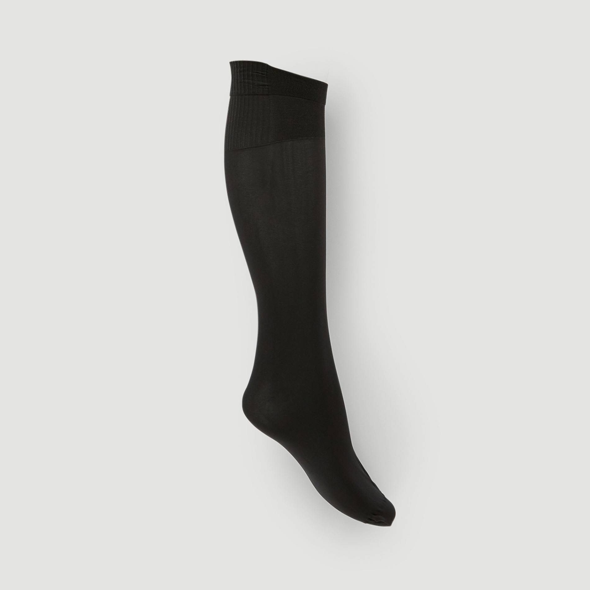 Mi-bas absolu flex opaque style, Noir, large image number 1