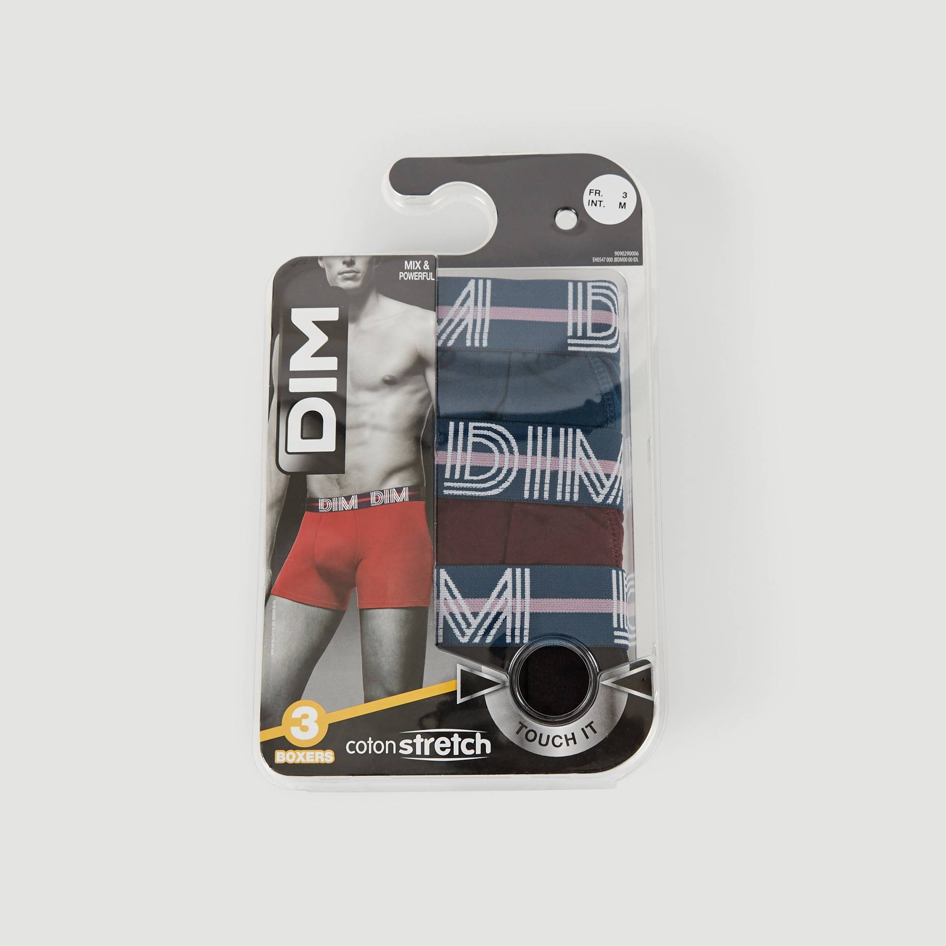 Lot de 3 boxers Dim, Multicolore, large image number 0.0
