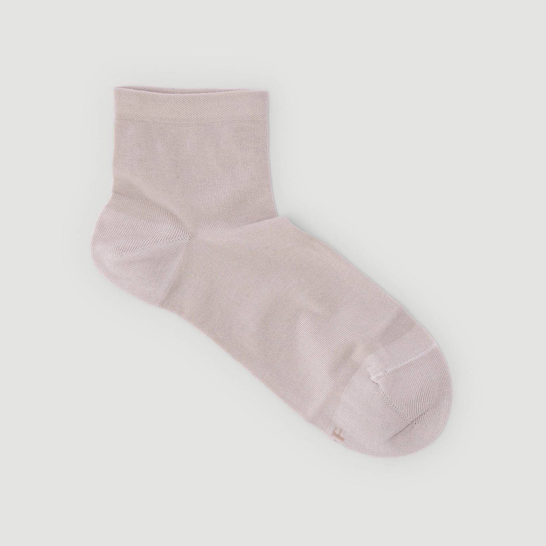 Paire de socquettes en coton Bleuforêt, Beige, large image number 1