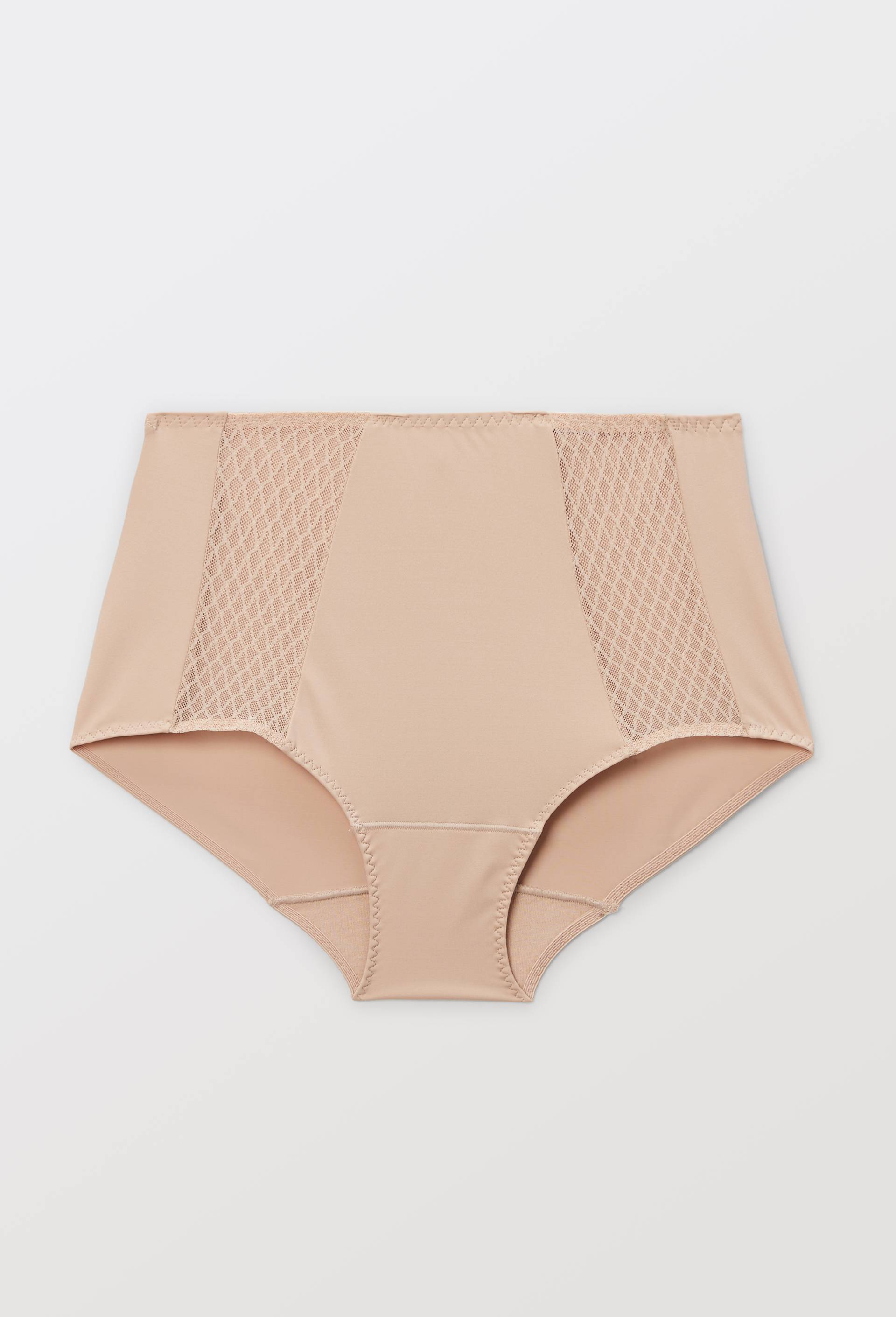 Culotte ventre plat en tulle DIM, Beige clair, swatch image