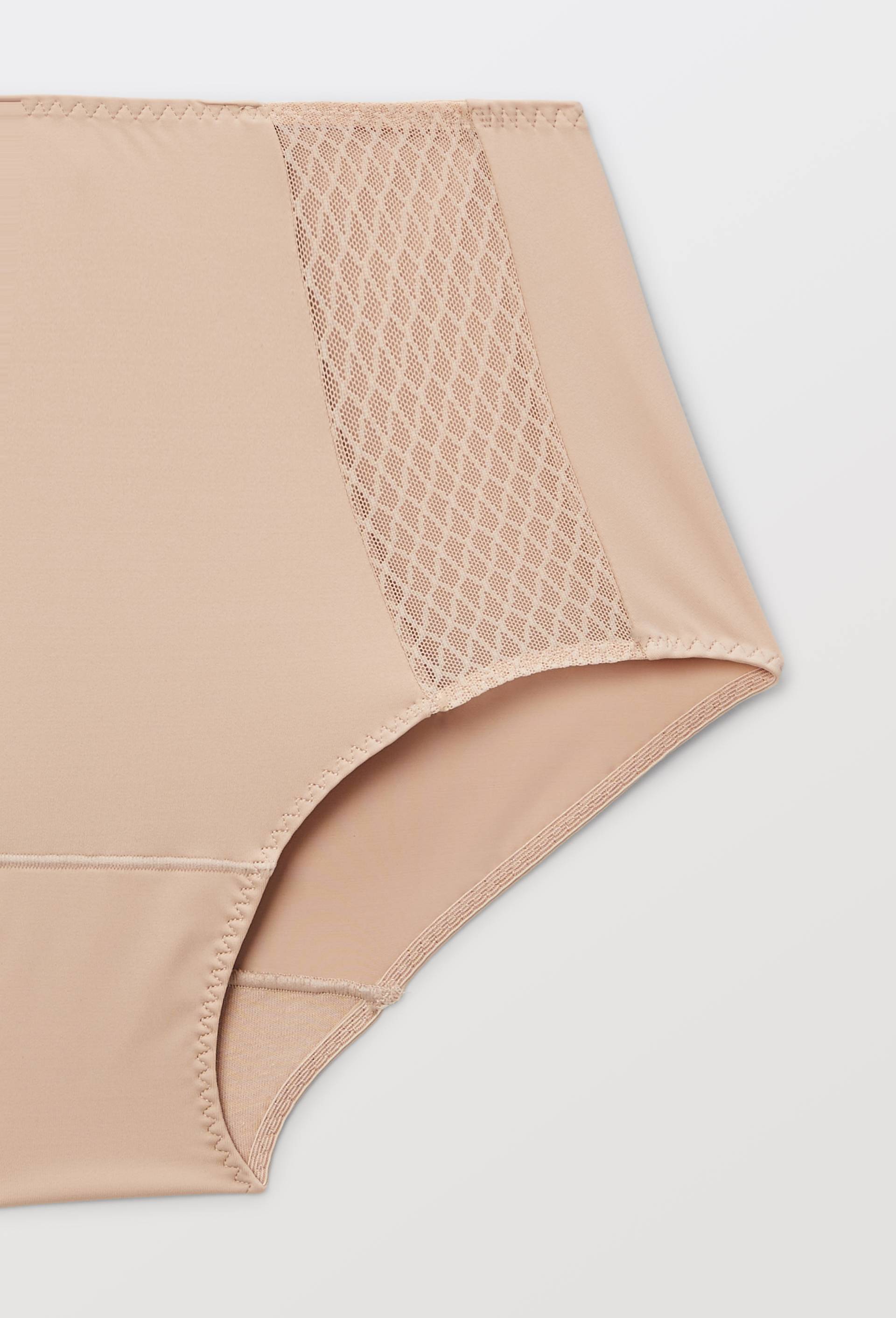 Culotte ventre plat en tulle DIM, Beige clair, large image number 2.0