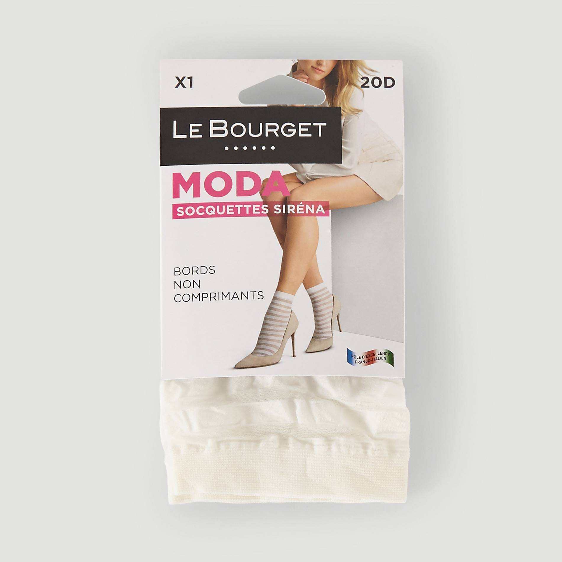 Socquettes, Ecru, large image number 0