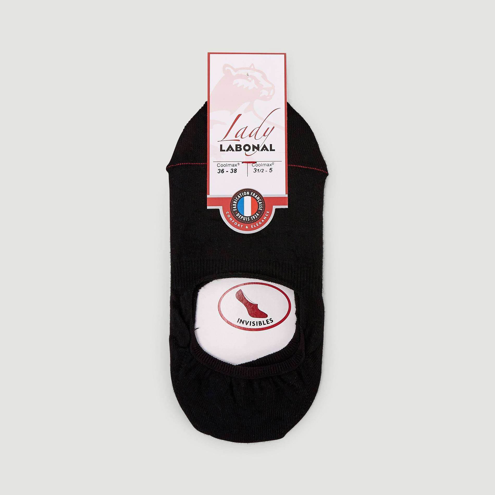 Paire de protège pied Labonal, Noir, swatch image