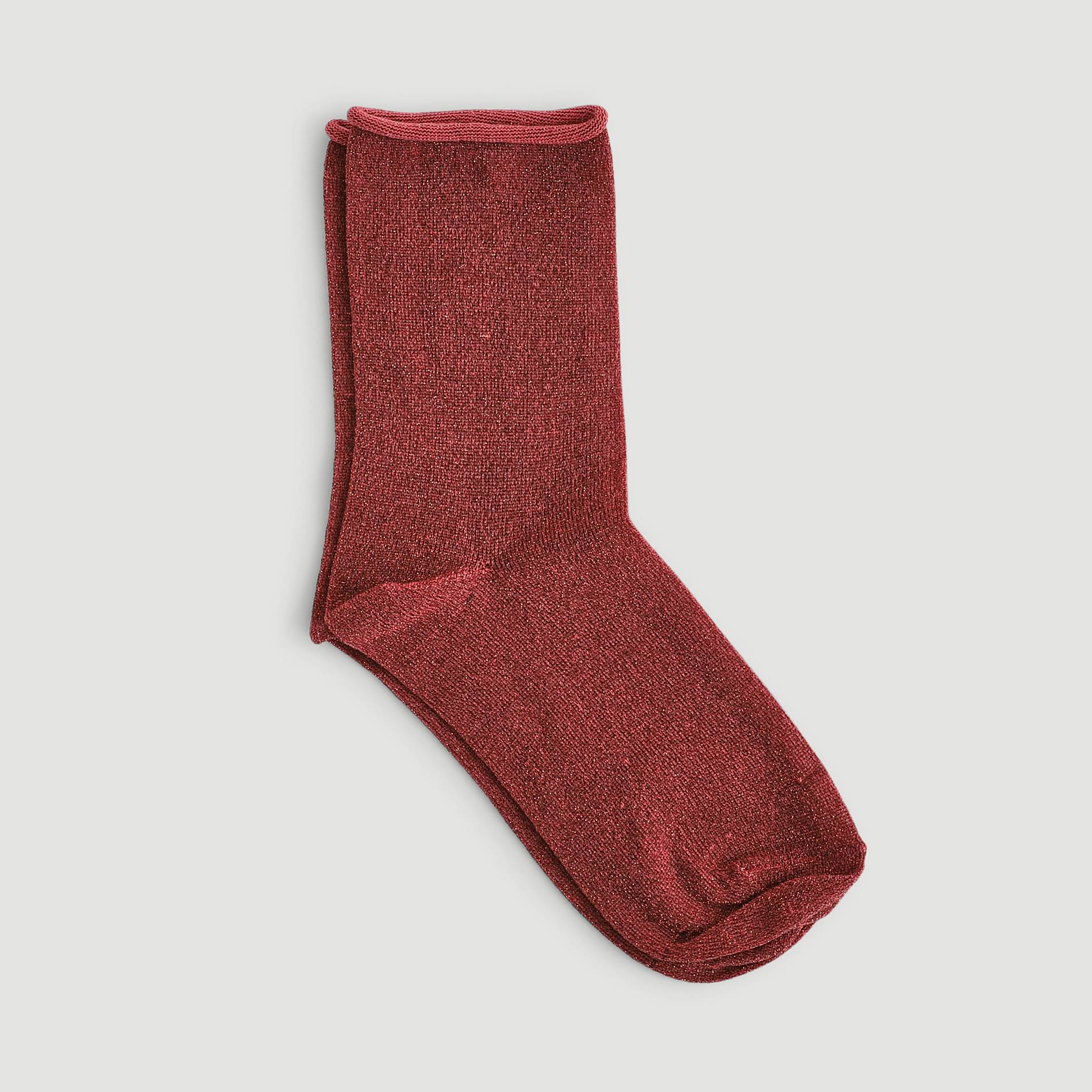 Chaussettes lurex, Rose, large image number 1