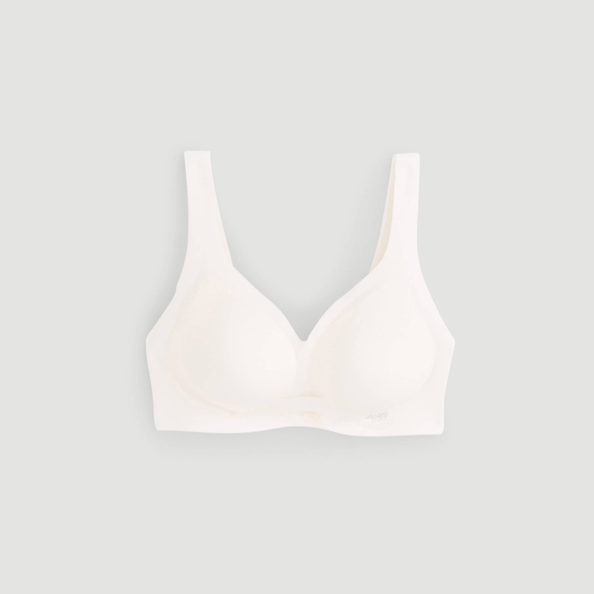Brassière sans armatures en microfibre Sloggi, Beige, swatch image
