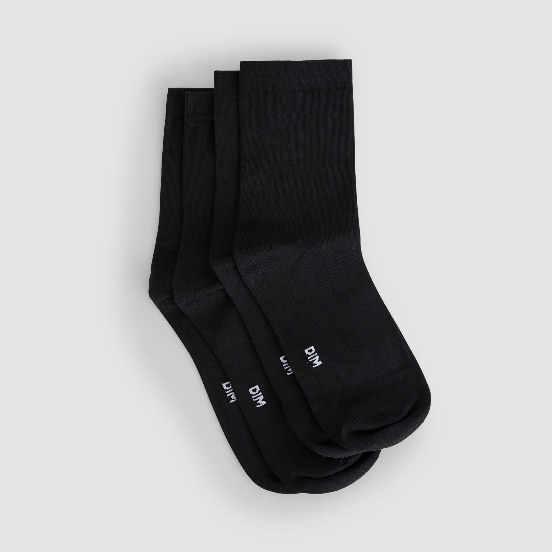 Lot de 2 paires de chaussettes SKIN DIM, Noir, large image number 1