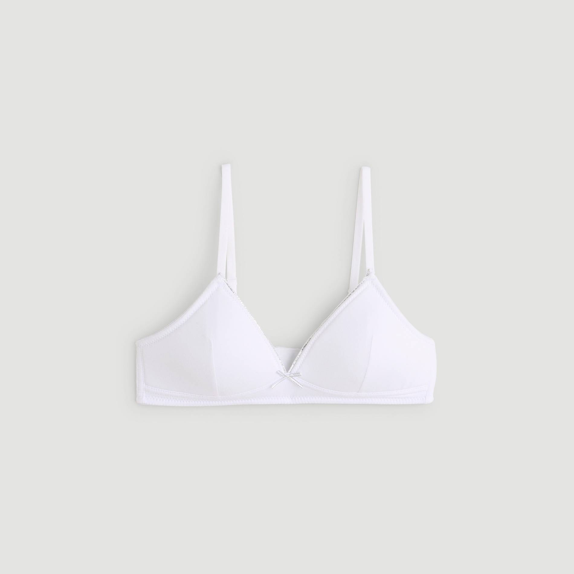 Soutien gorge triangle, Blanc, large image number 0