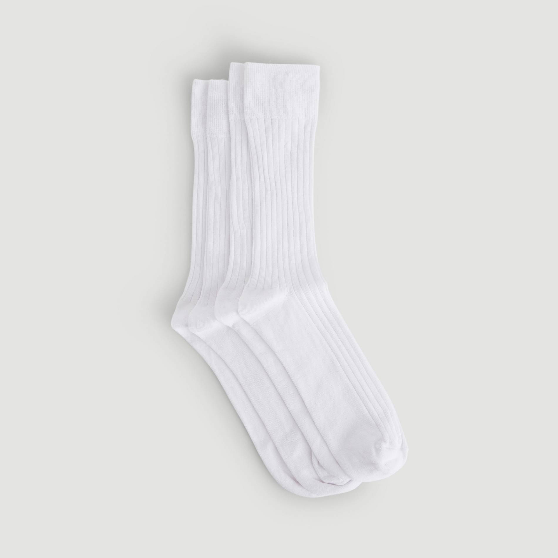 Lot de 2 paires de chaussettes, Blanc, large image number 1.0