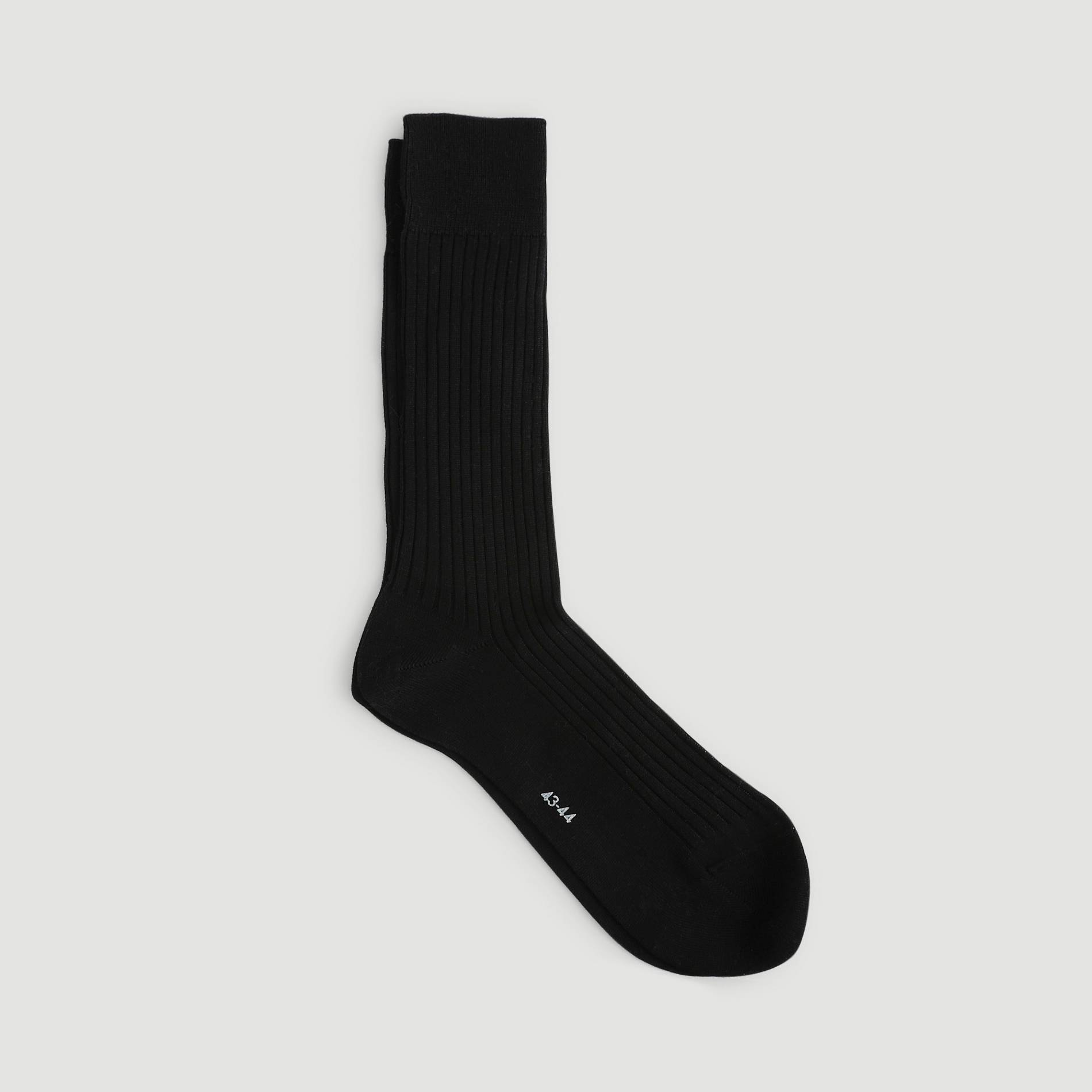 Chaussettes en fil d'écosse, Noir, large image number 1