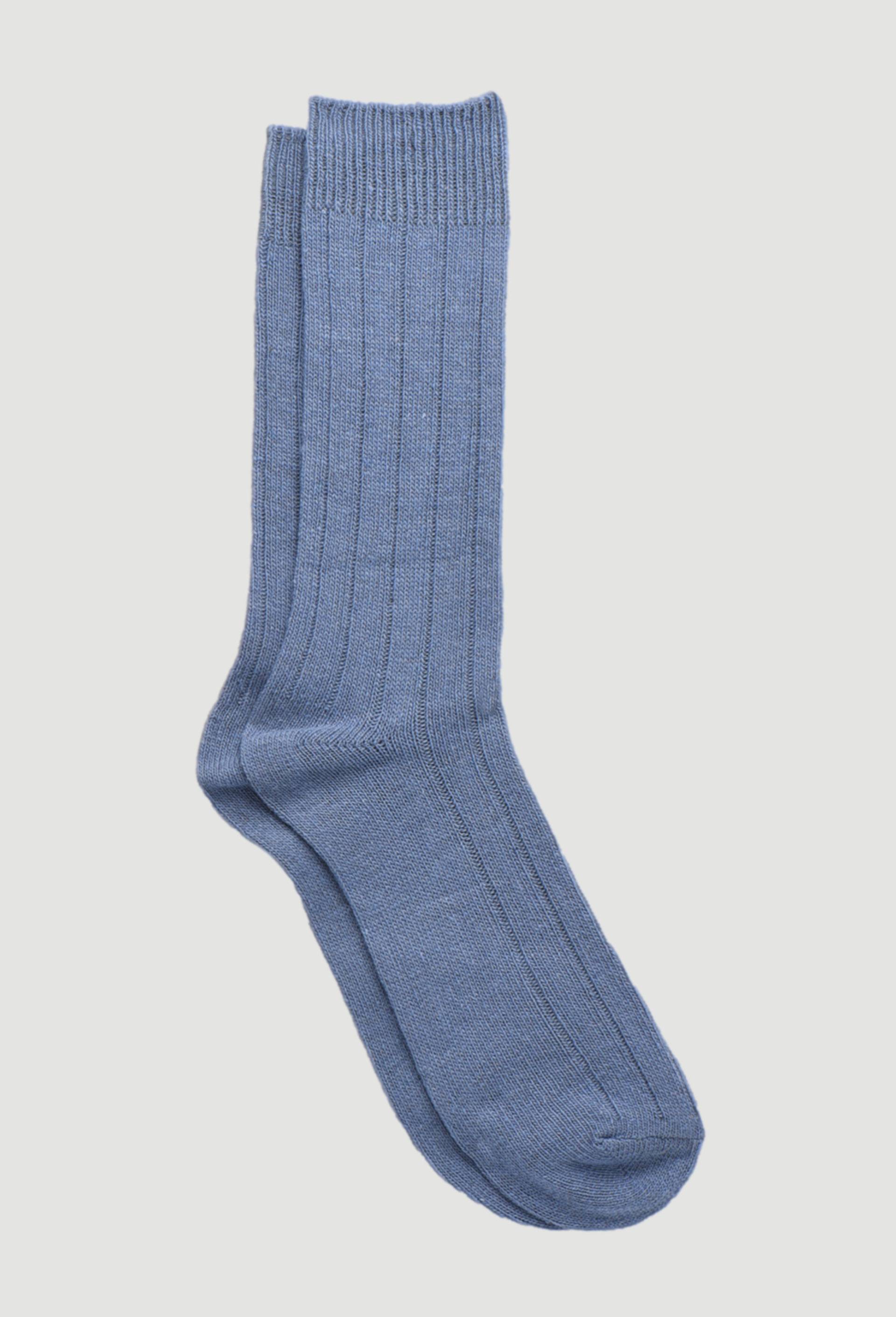 Paire de chaussette contenant du cachemire, Jean, large image number 1.0