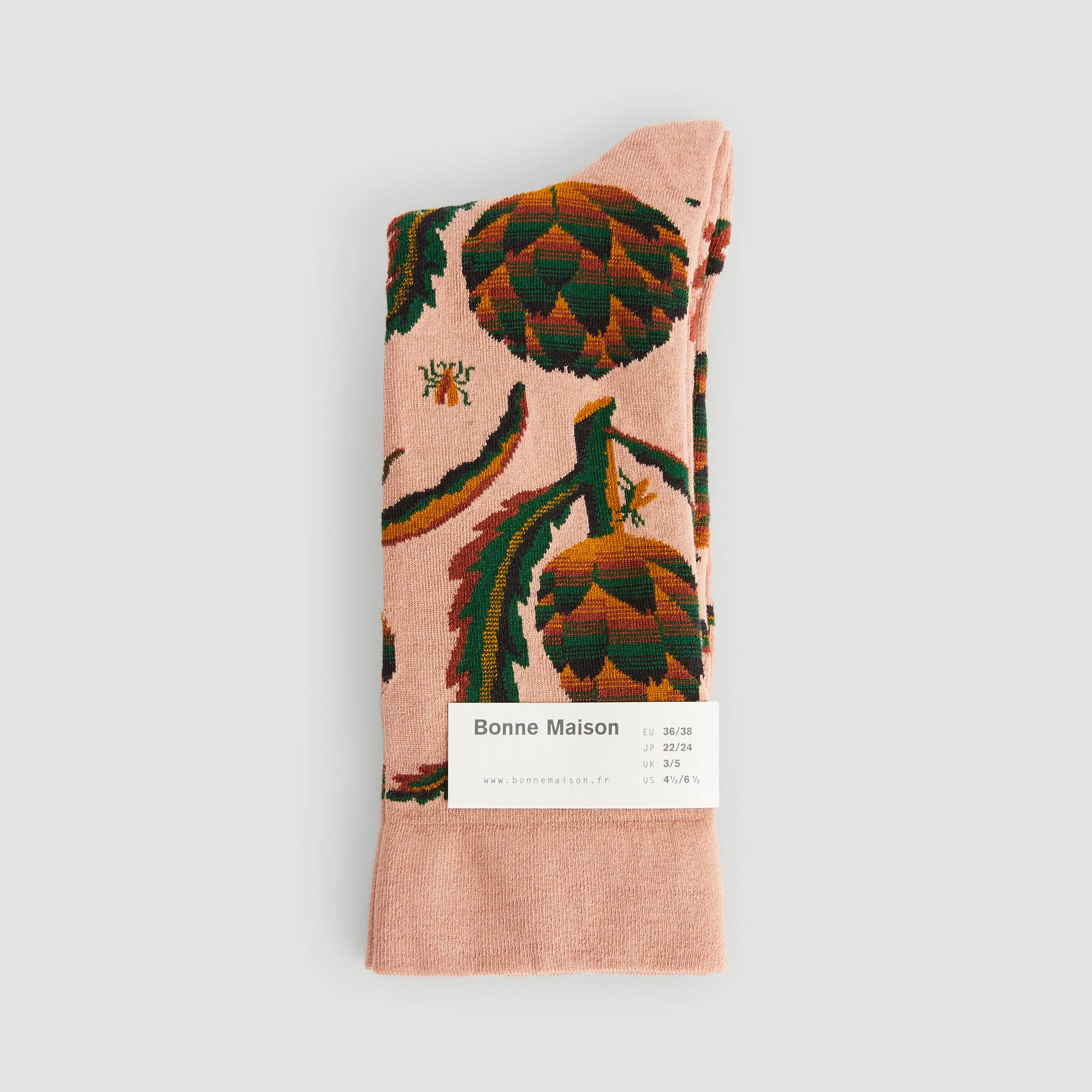 Chaussettes, Beige, large image number 0.0