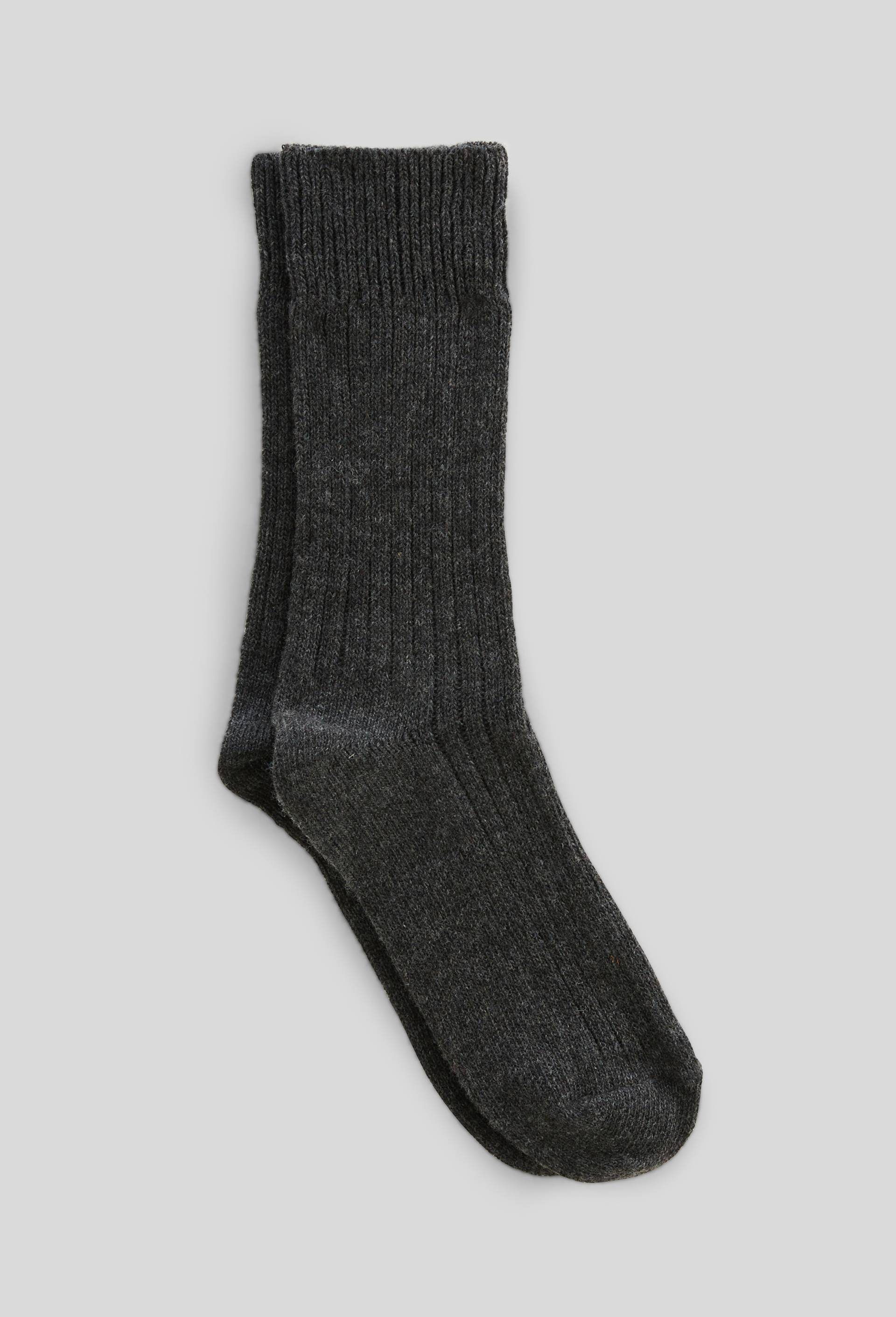Paire de chaussettes en cachemire, Gris fonc&eacute;, large image number 0