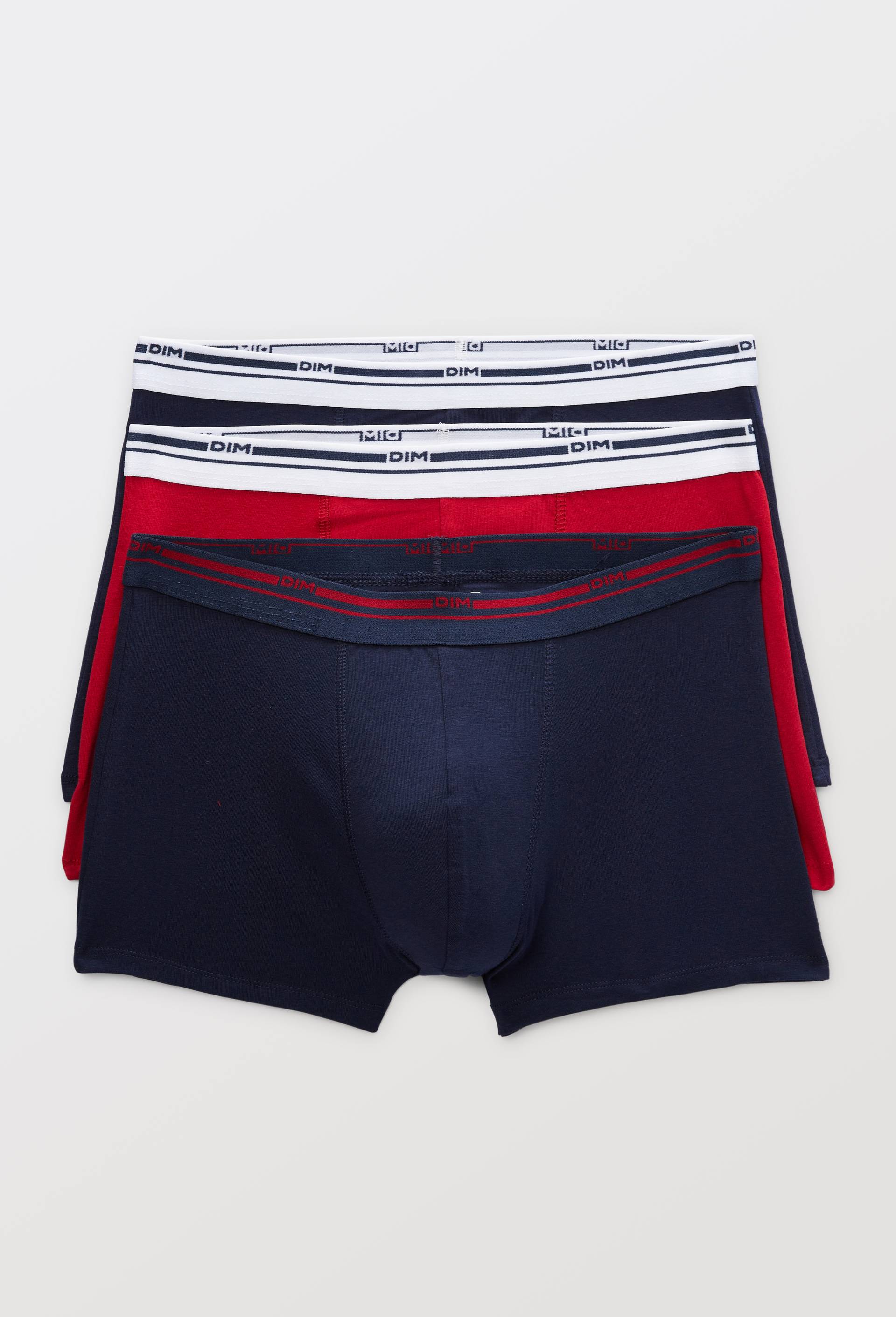 Lot de 3 boxers en coton MULTIDAY COLORS DIM, Bleu, swatch image