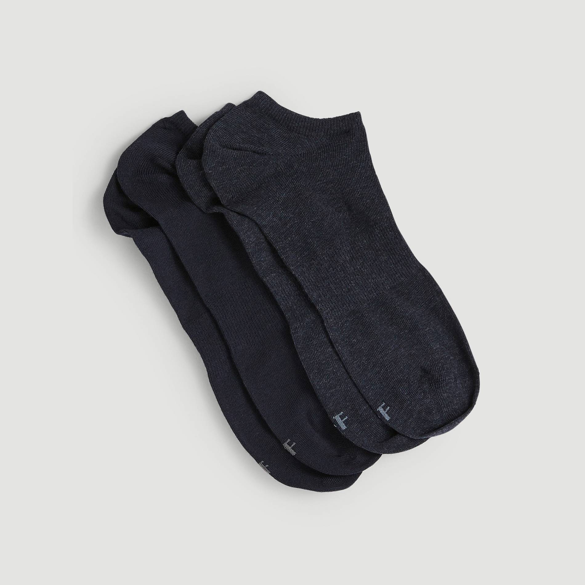 Lot de 2 paires de socquettes en coton Bleuforêt, Jean, swatch image