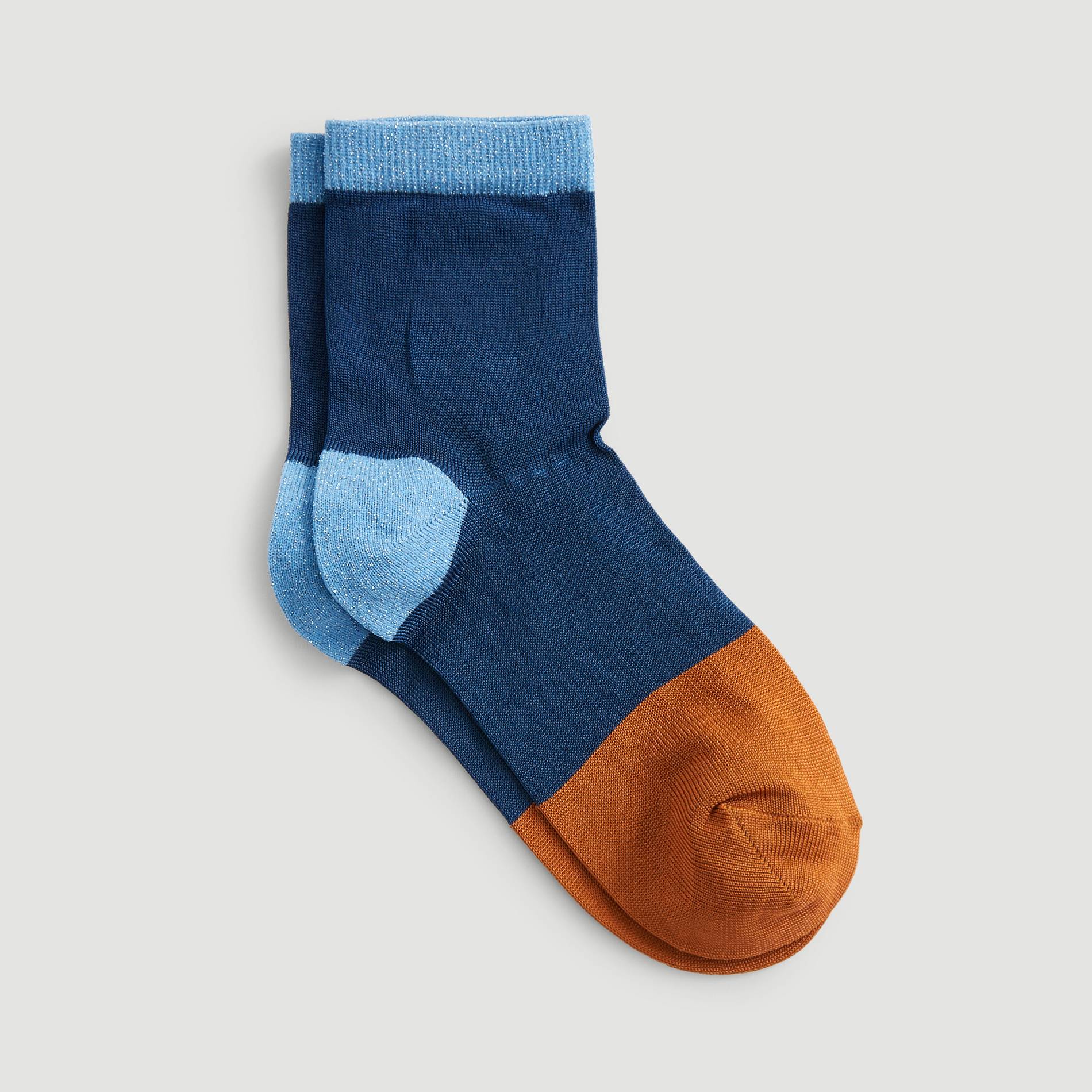 Socquettes, Bleu, large image number 1.0