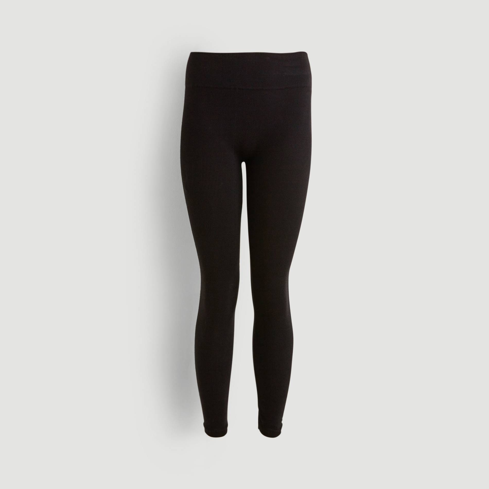 Legging à côtes, Noir, large image number 1