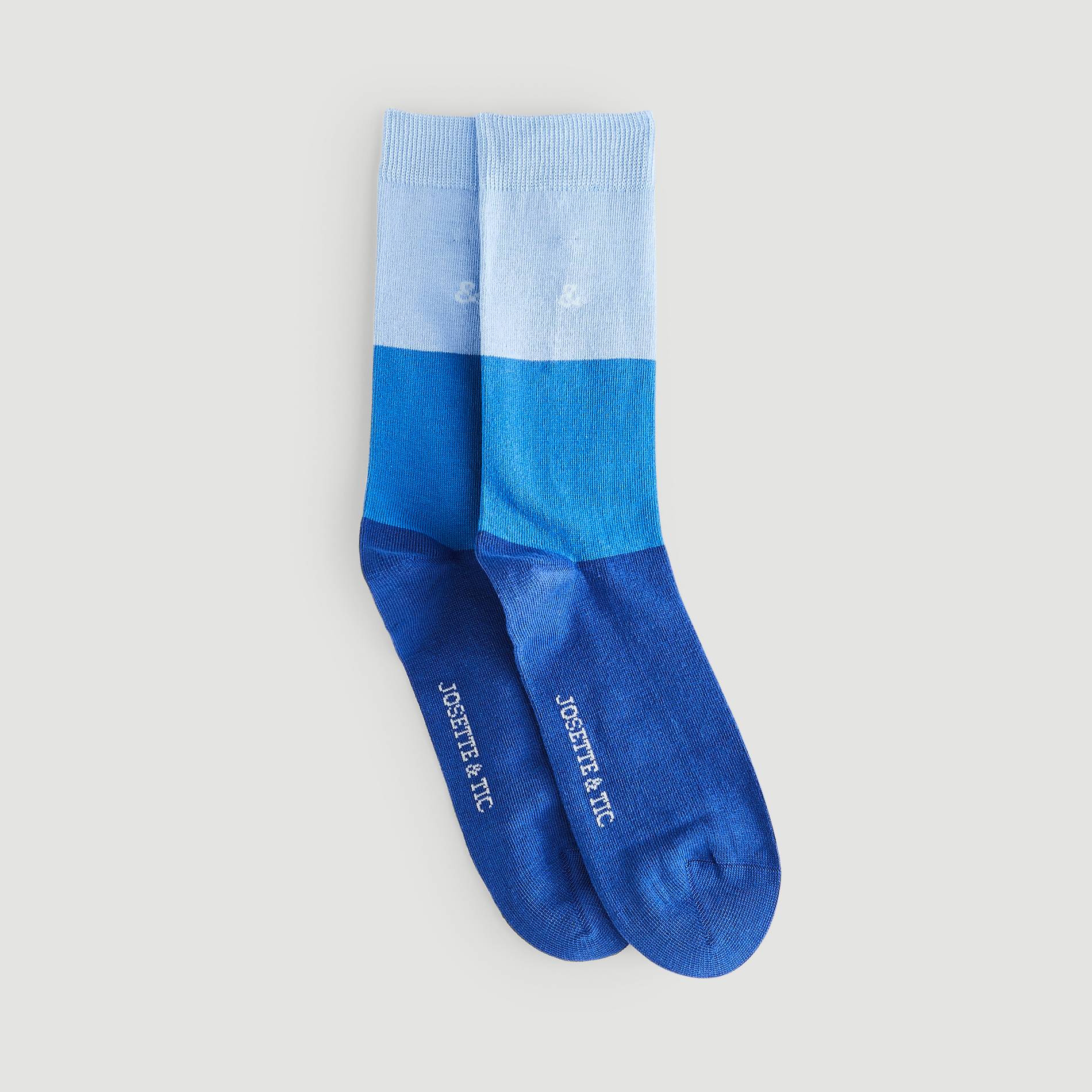 Chaussettes, Bleu, large image number 1