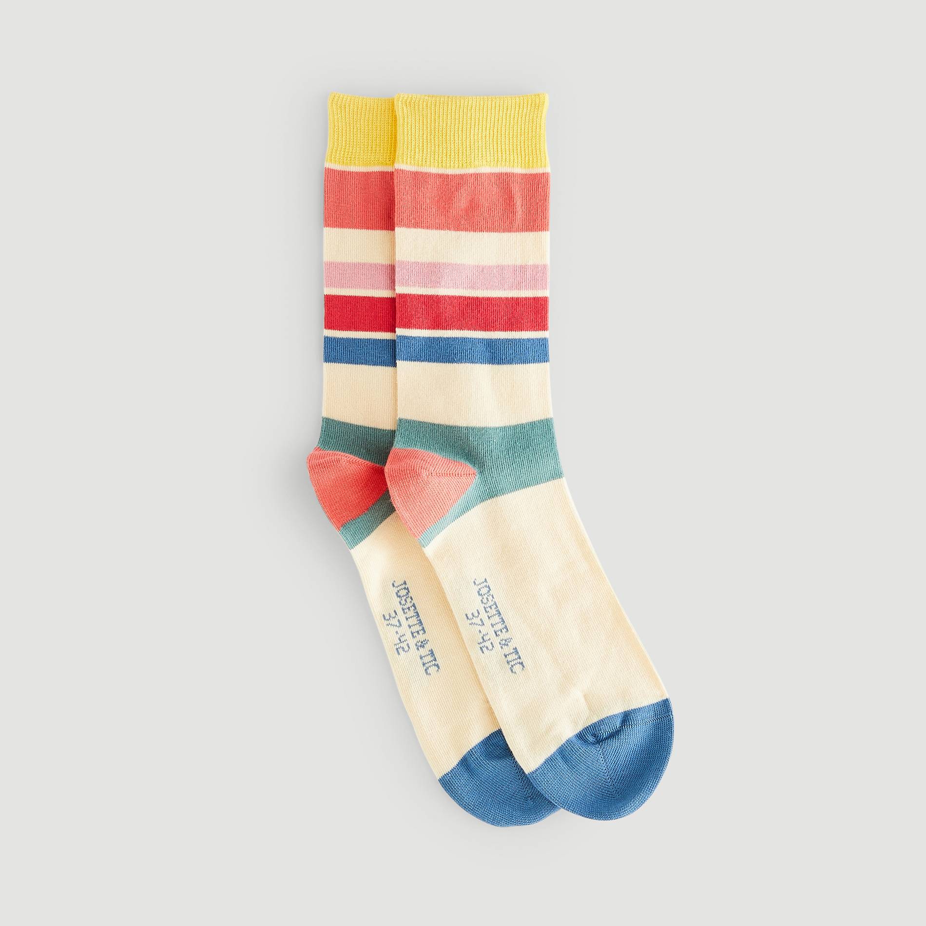 Chaussettes, Multicolore, large image number 1