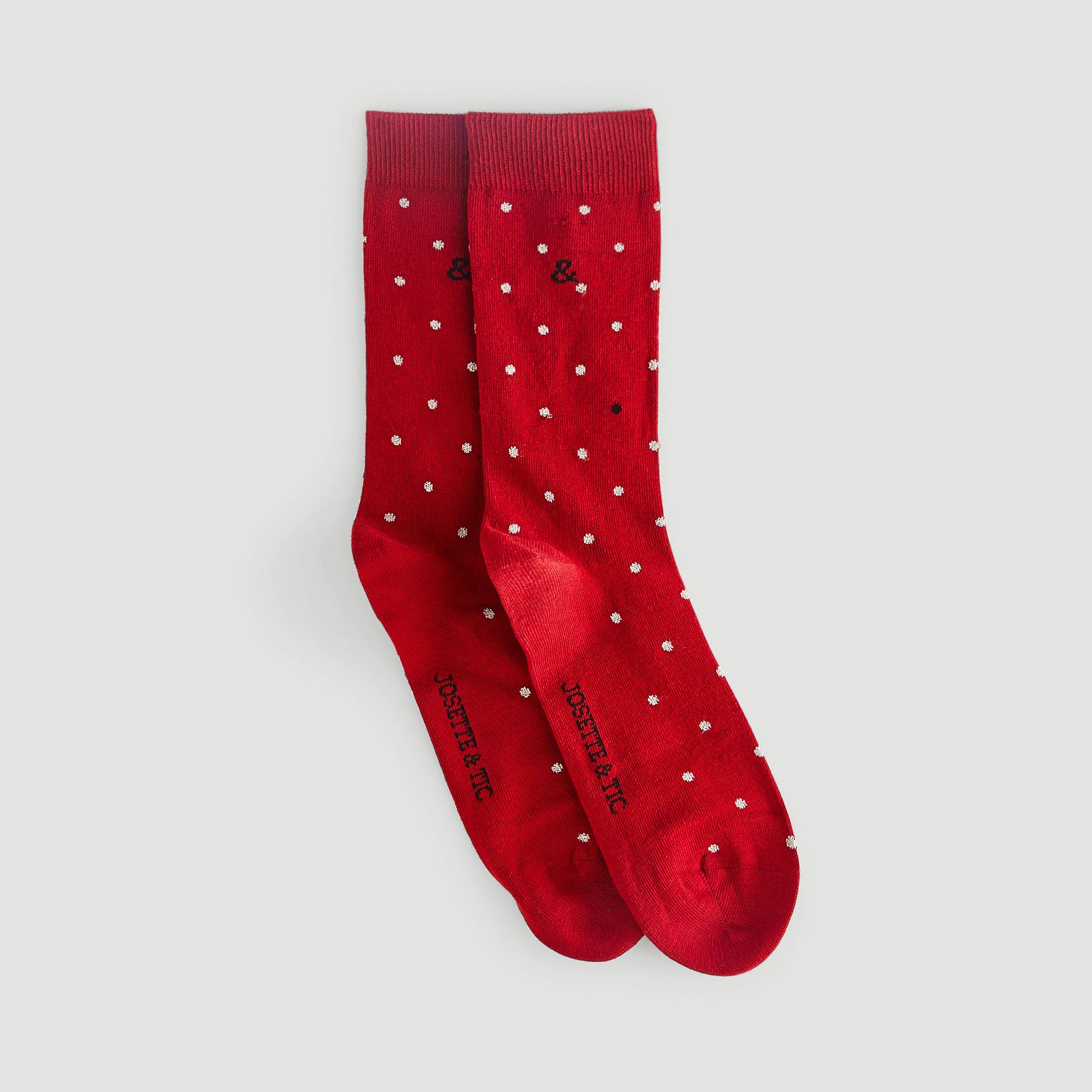 Chaussettes, Marron, large image number 1