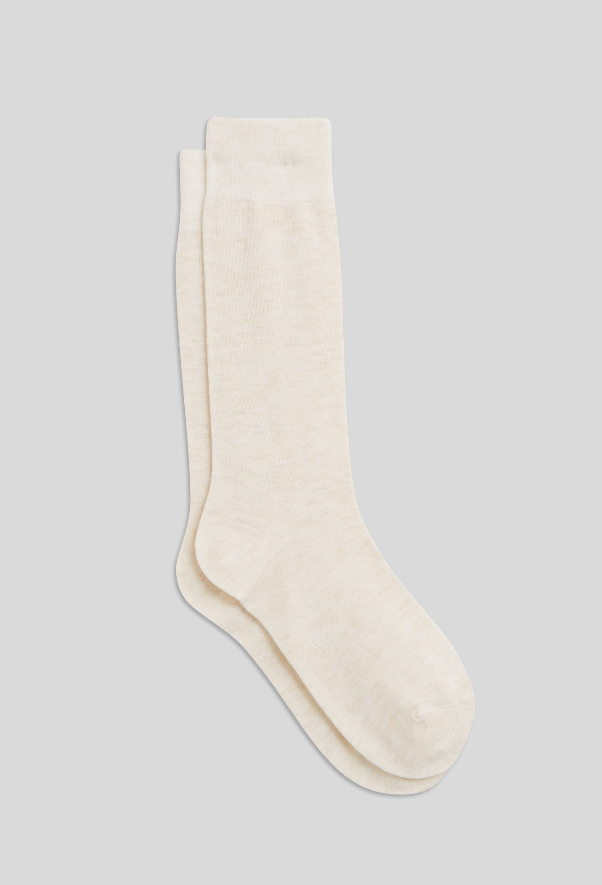 Paire de chaussettes contenant du cachemire Le Bourget, Ecru, large image number 1.0