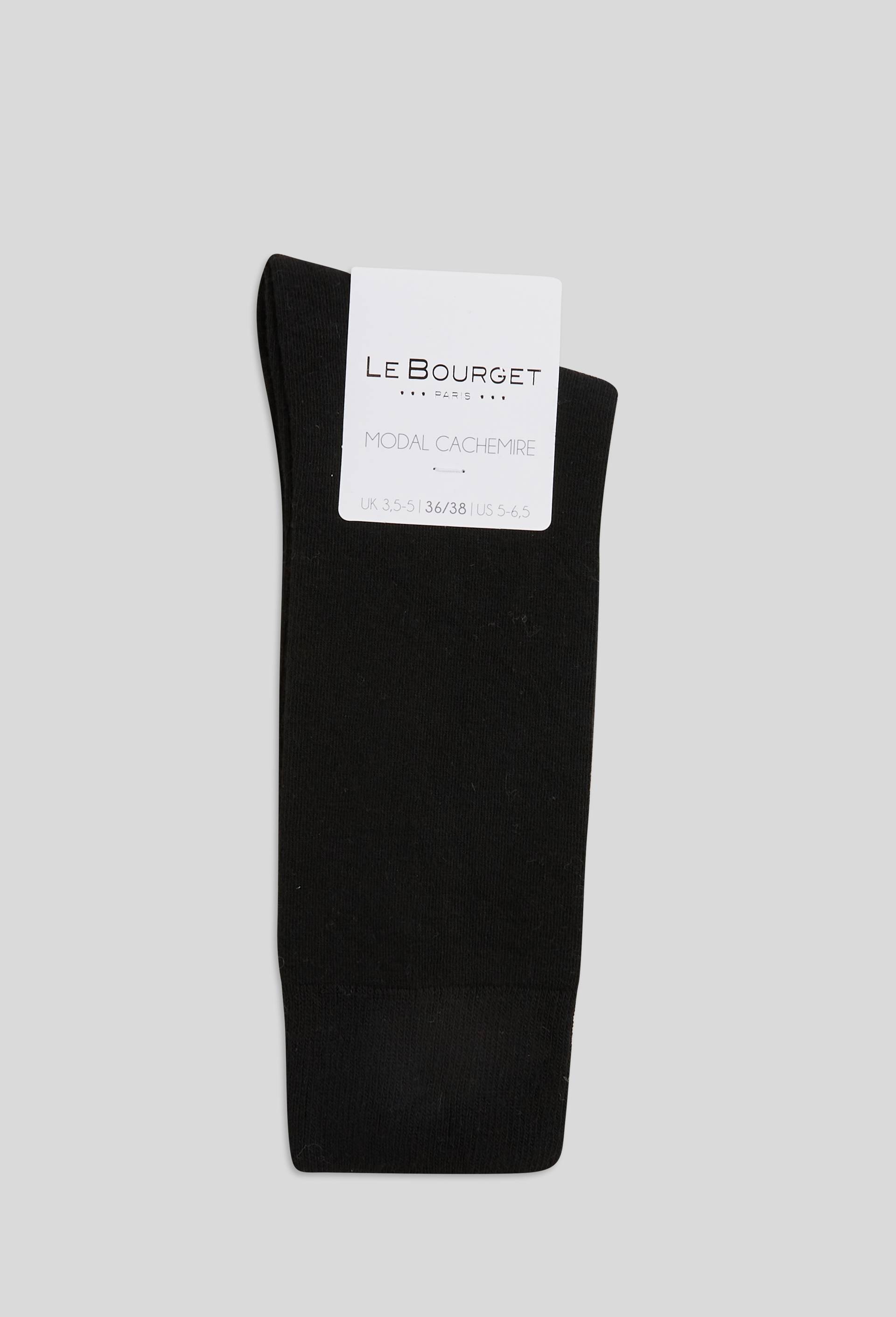 Paire de chaussettes contenant du cachemire Le Bourget, Noir, swatch image