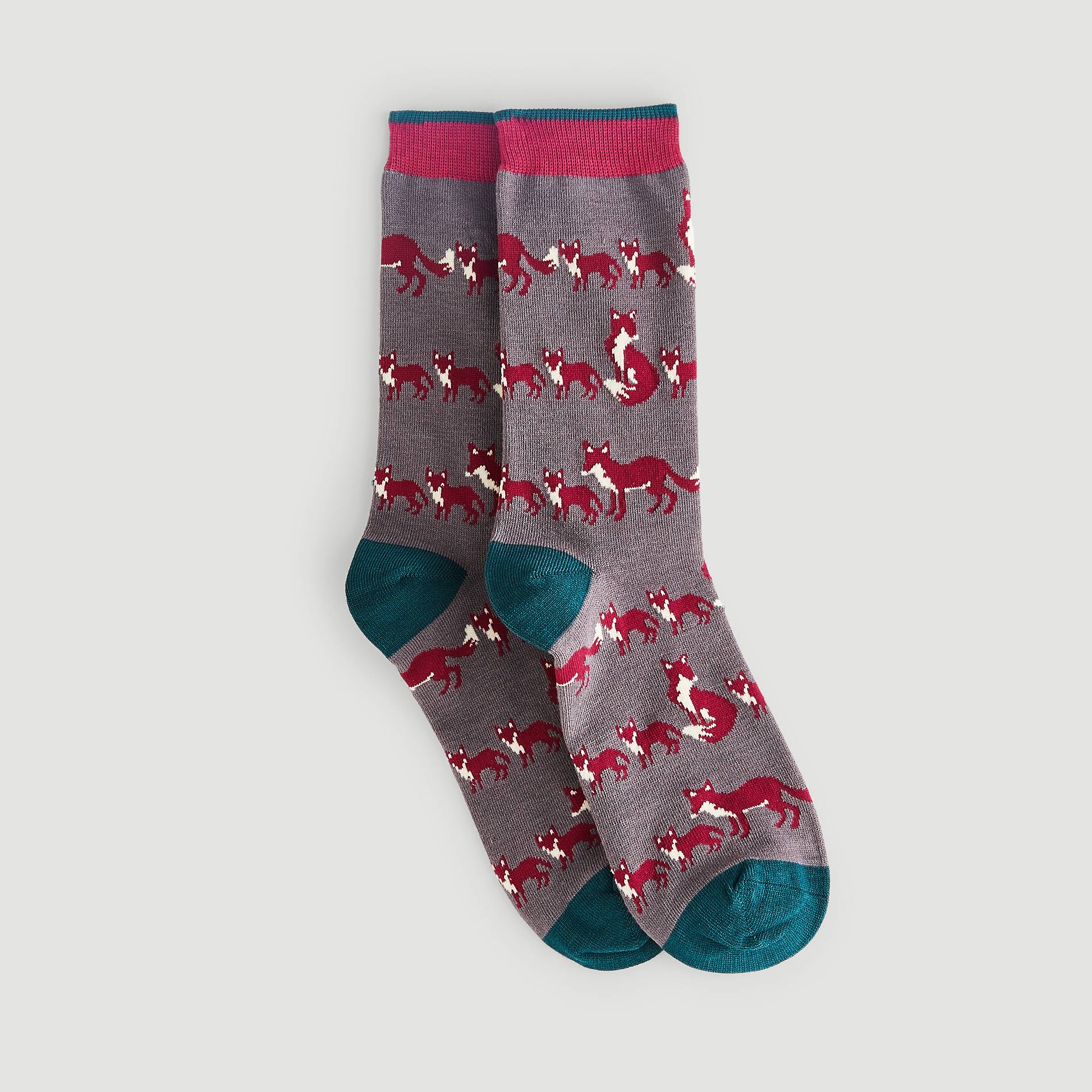 Chaussettes, Gris, large image number 1