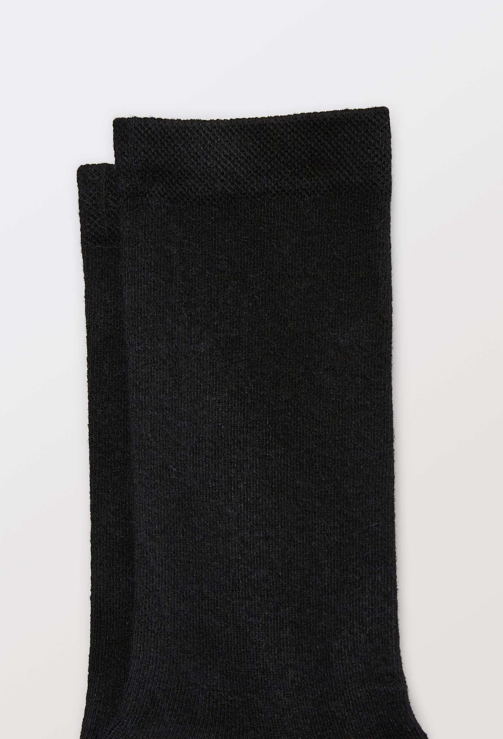 Paire de chaussettes en coton Labonal, Noir, large image number 1