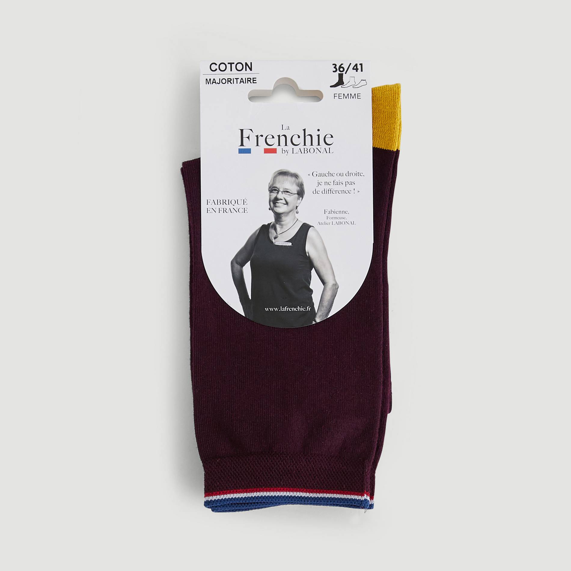 Mi-chaussettes, Violet, large image number 0