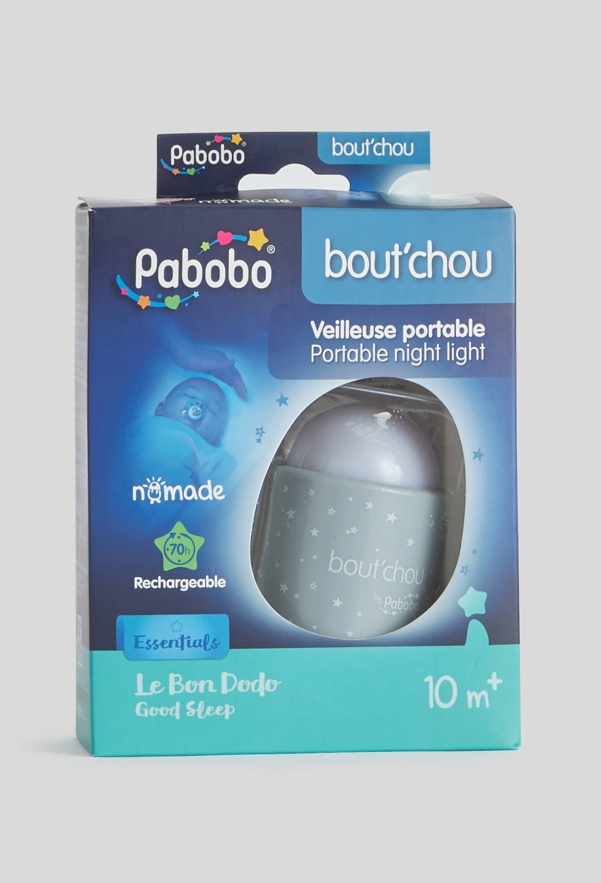 Veilleuse nomade, Gris, large image number 0.0